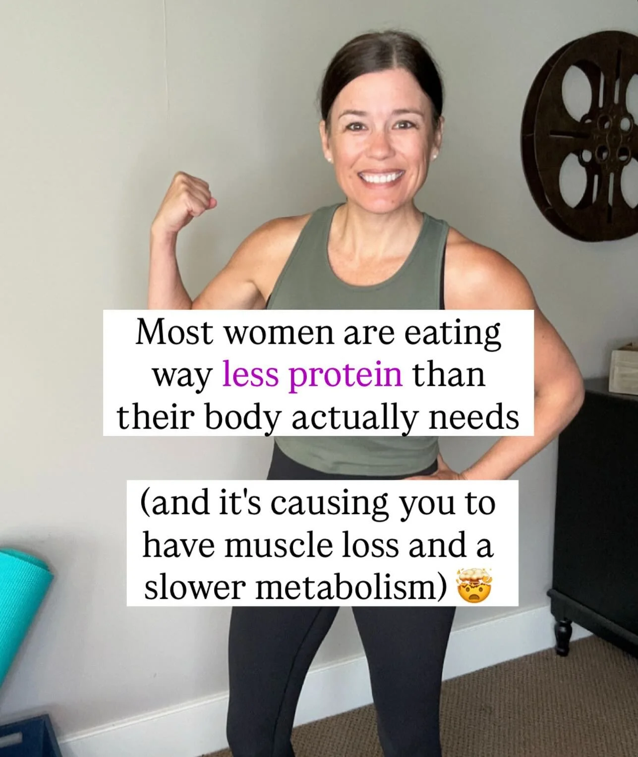 A lot of women I talk to aren&rsquo;t hitting their daily protein

Drop PROTEIN in the comments for my FREE High Protein Guide to help you hit your goals, feel stronger, and stay full all day 💪🏻🍽️

Most women I talk to aren&rsquo;t eating enough p