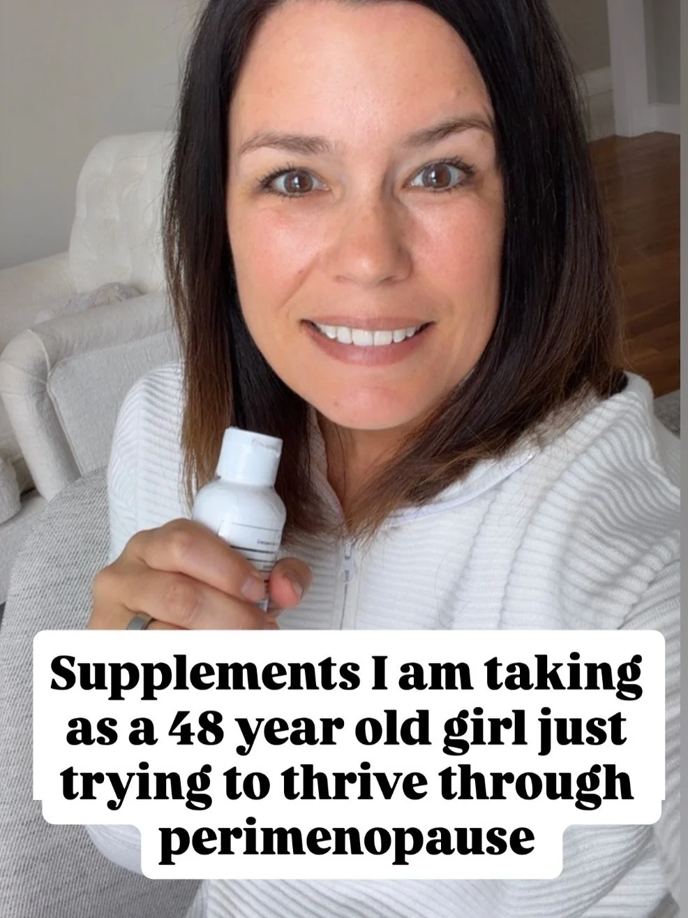 ⬇️My current supplement lineup + why I take each one 💊

I have had extensive lab work (a post for another day) and I have some things I am working on.  Plus, there are things I just want to support in midlife so I add in a little help for sleep/eber