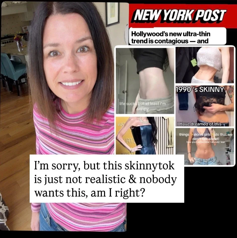 Comment GROUP to get unstuck &amp; finally see results.

This new trend of being as small as possible is not appealing at all, am I right???

In our 40s and 50s we need to be fueling our bodies &amp; getting strong if we want to age well.

Losing stu