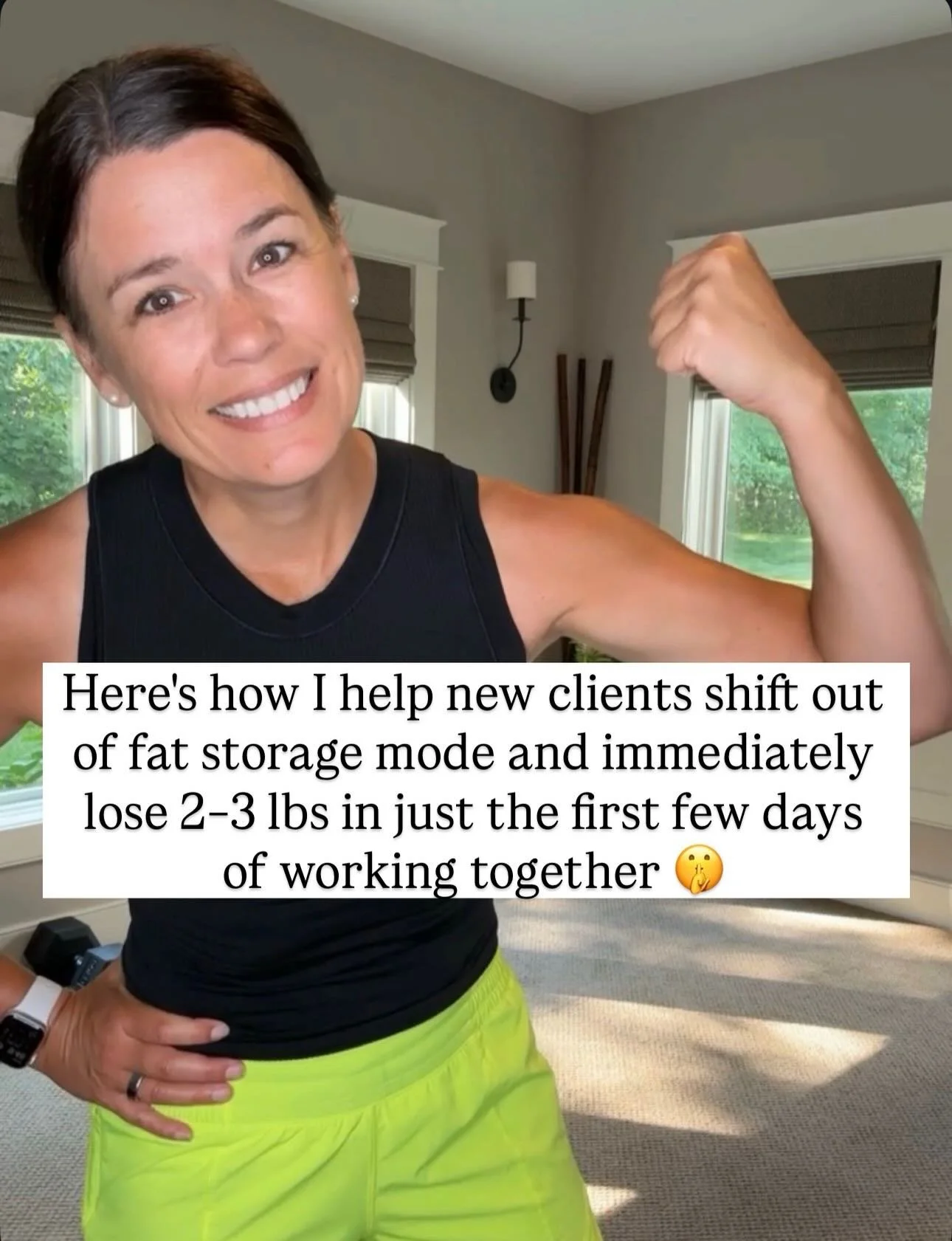 Most women are one tweak away from losing fat every single week ⬇️

They don&rsquo;t need to work harder.

They don&rsquo;t need to restrict food.

They&rsquo;re missing the SPECIFIC meal formula and workout split that tells their body to STOP storin