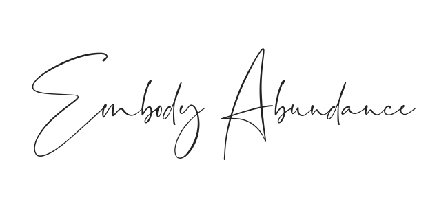 Embody Abundance - payment plan