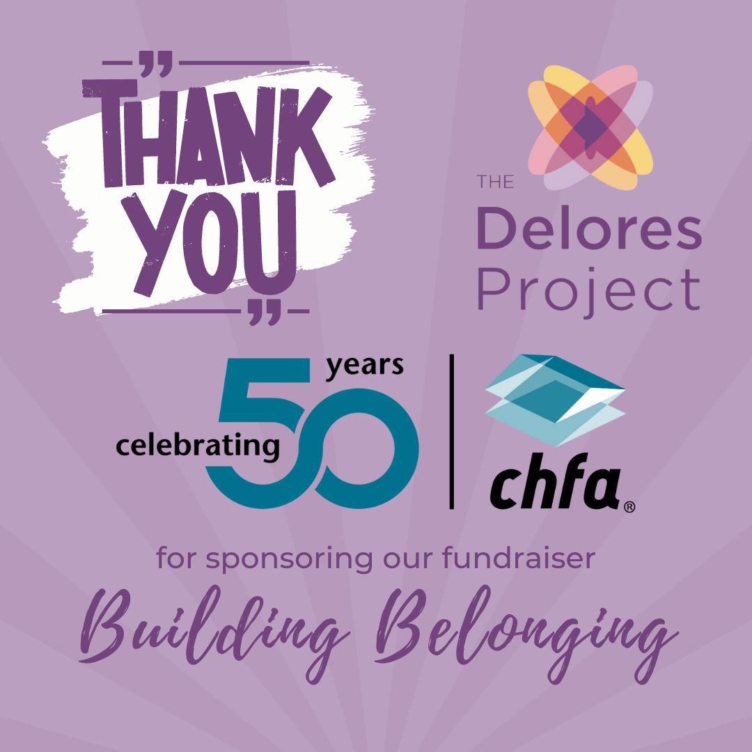 Shout out to Colorado Housing and Finance Authority, @coloradohfa, for sponsoring our Building Belonging fundraiser! We couldn't do it without the help of supporters like them. Thank you!

Join us on May 9! Buy your tickets at https://givebutter.com/