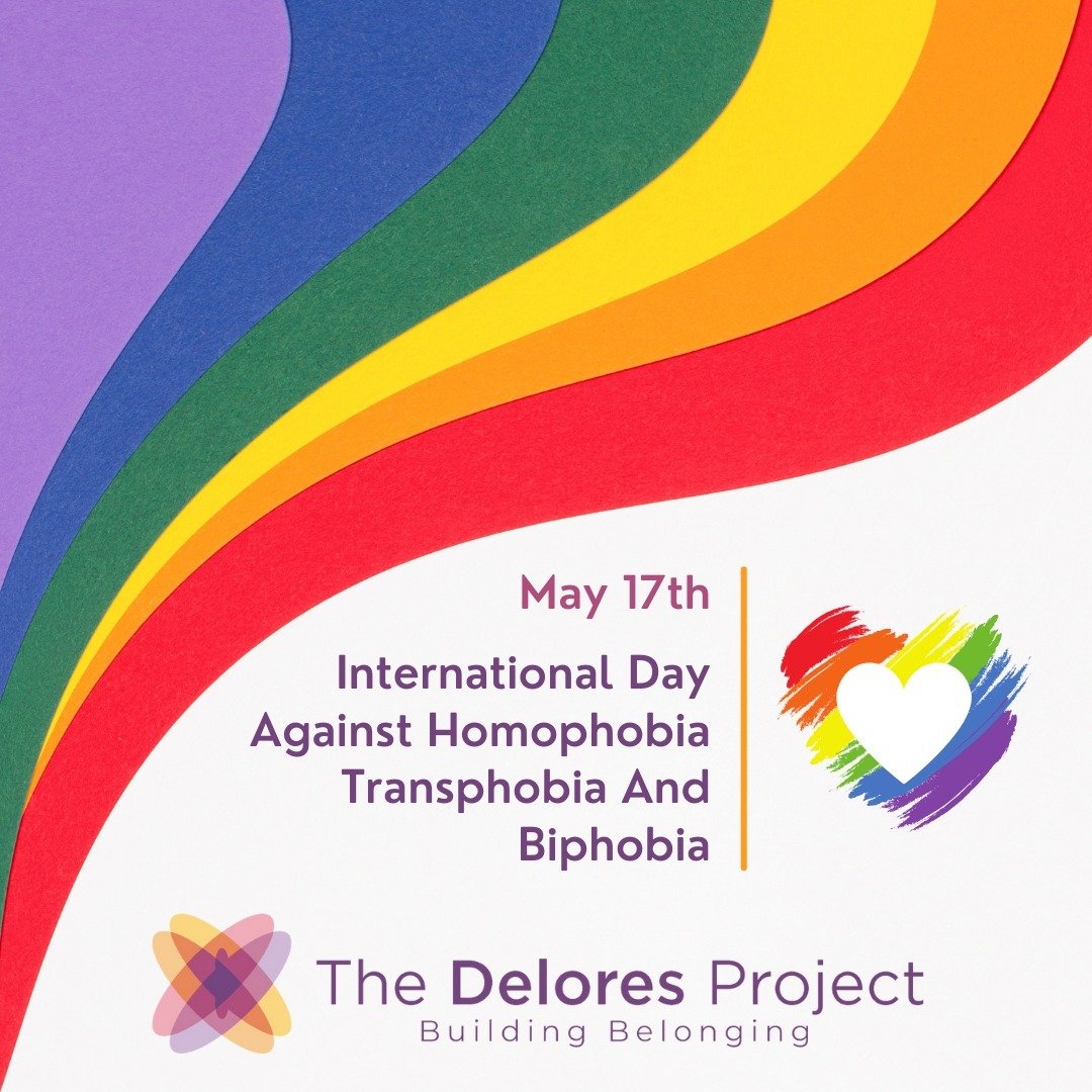 Today, we stand united against all forms of discrimination and prejudice. 🌈✊ The Delores Project proudly joins the global community in observing the International Day Against Homophobia, Transphobia, and Biphobia. 🏳️&zwj;🌈 Let's raise our voices f