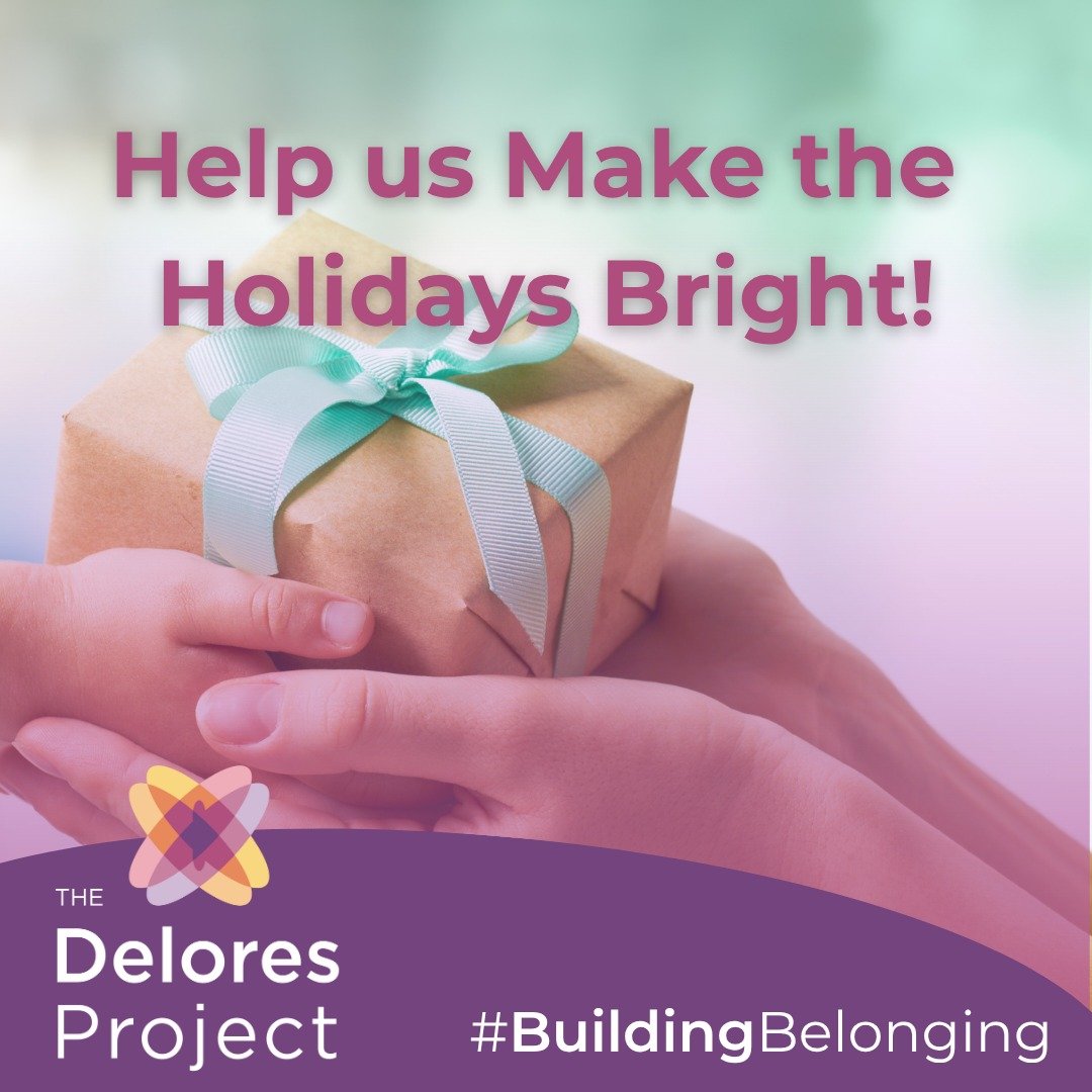 ✨ Help make the holidays brighter for our guests and residents! ✨

The Delores Project is collecting donations for holiday meals and gifts from our wishlist to bring warmth, comfort, and joy to everyone in our community this season. From cozy essenti