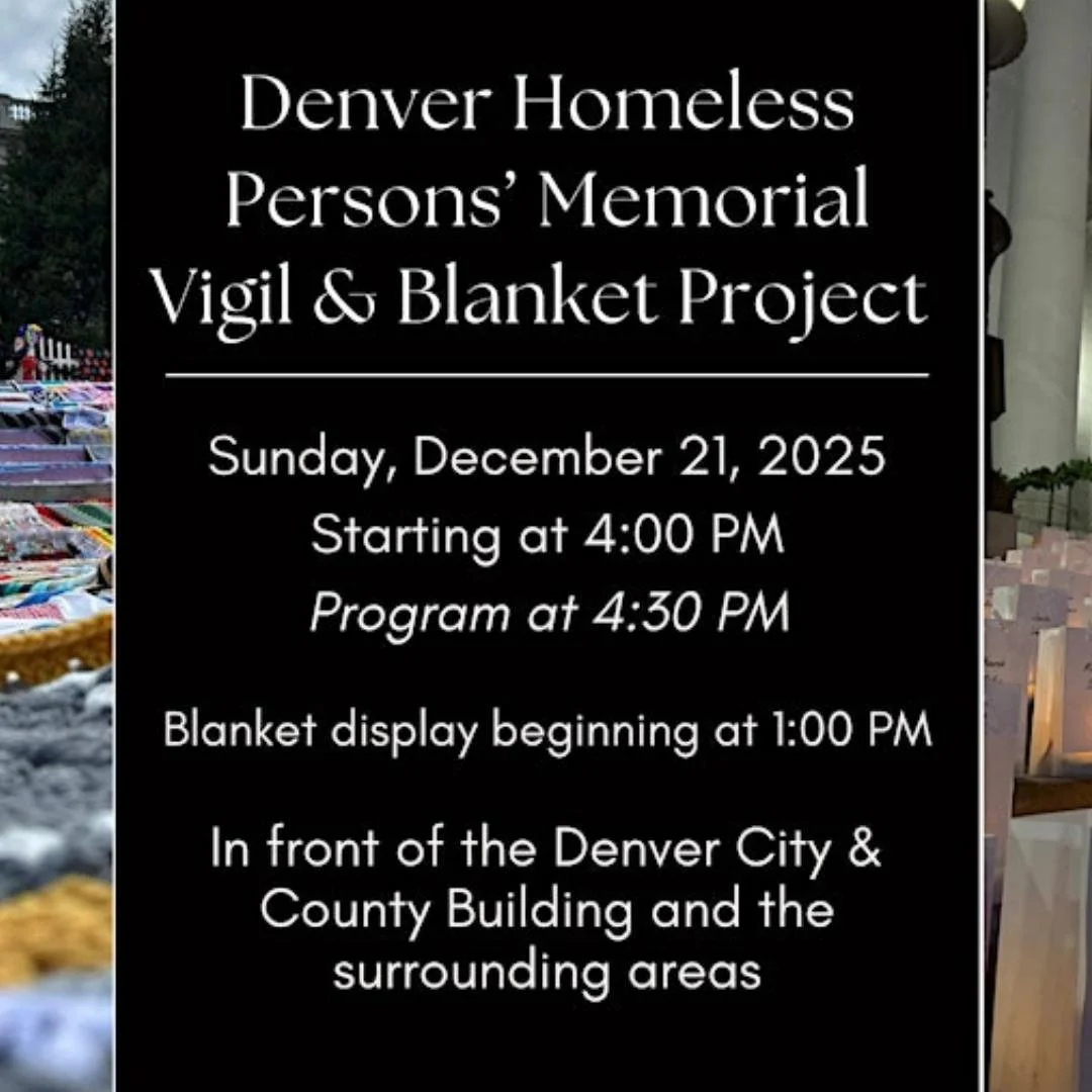 Each year, our community gathers on the longest night to honor neighbors who passed away while experiencing homelessness. On Sunday, December 21, the Colorado Coalition for the Homeless will host the 36th Homeless Persons&rsquo; Memorial Vigil at the