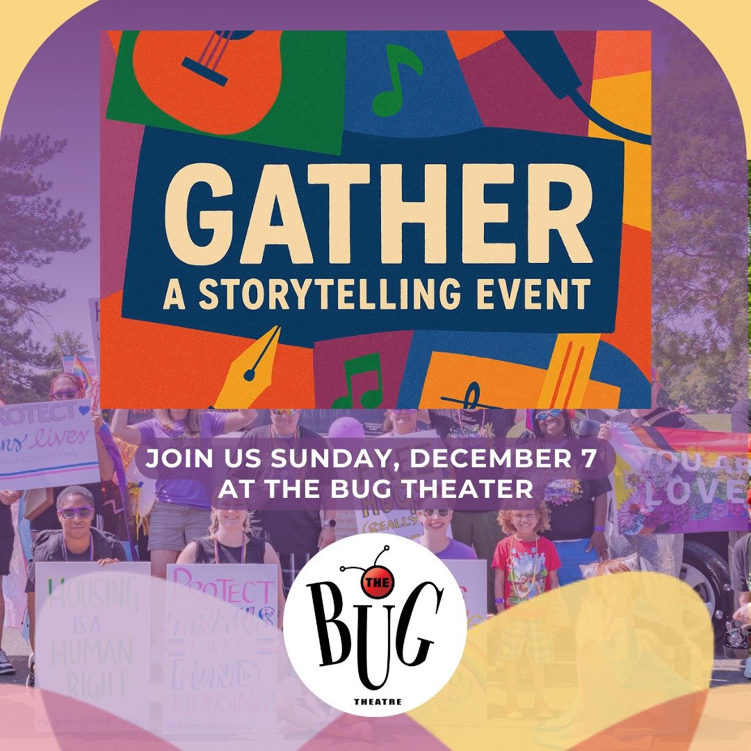 🎤✨ Meet the artists bringing the magic to Gather: A Storytelling Event!

THIS SUNDAY December 7 at The Bug Theater, we&rsquo;re filling the room with poets, musicians, writers, and truth-tellers whose work cracks us open in all the best ways. Come e