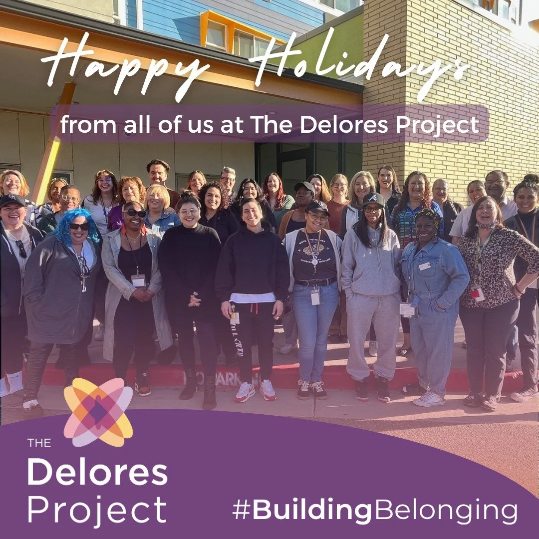 ✨ From all of us at The Delores Project &mdash; warm holiday wishes to you and yours.

Across our shelter and supportive housing community, today is filled with shared meals, small joys, and moments of connection. These moments happen because people 