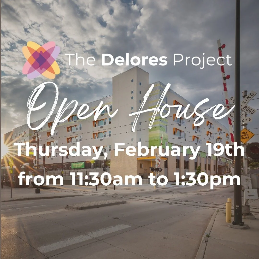 🌟 You&rsquo;re Invited: Our First Open House of 2026! 🌟

Join us at The Delores Project for our first open house of the new year and get a closer look at how we&rsquo;re building belonging every day.

🗓 Thursday, February 19, 2026
🕦 11:30 AM &nda