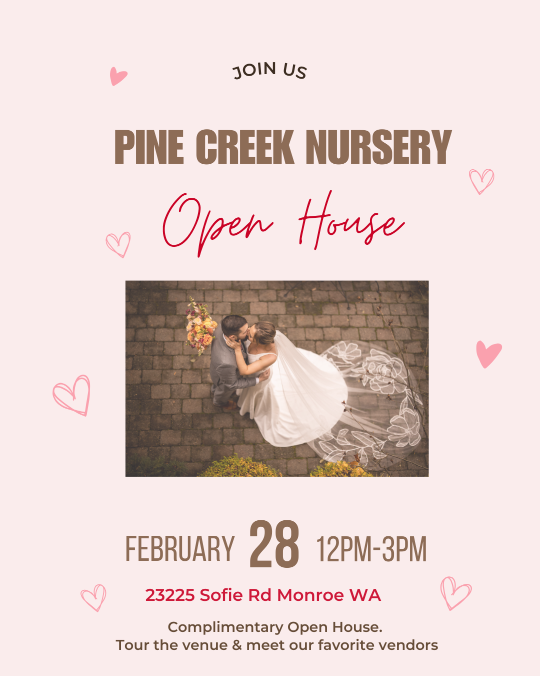Pine Creek Nursery Open House | Monroe, WA Wedding Venue Tour