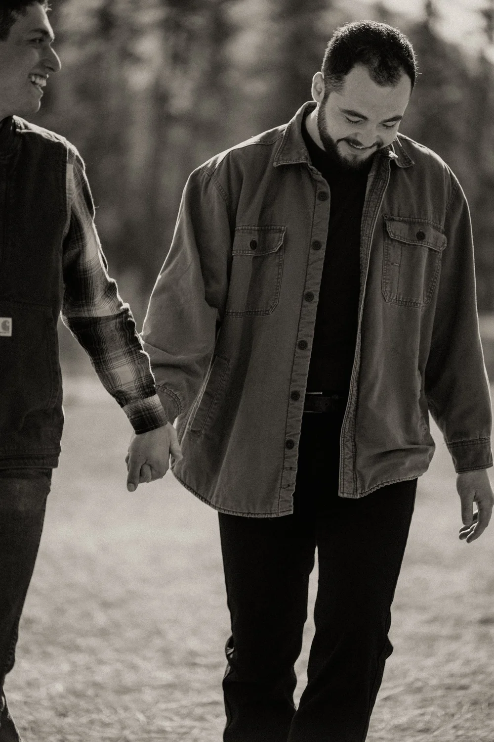 LGBTQIA+ Montana wedding couple, Glacier National Park elopement