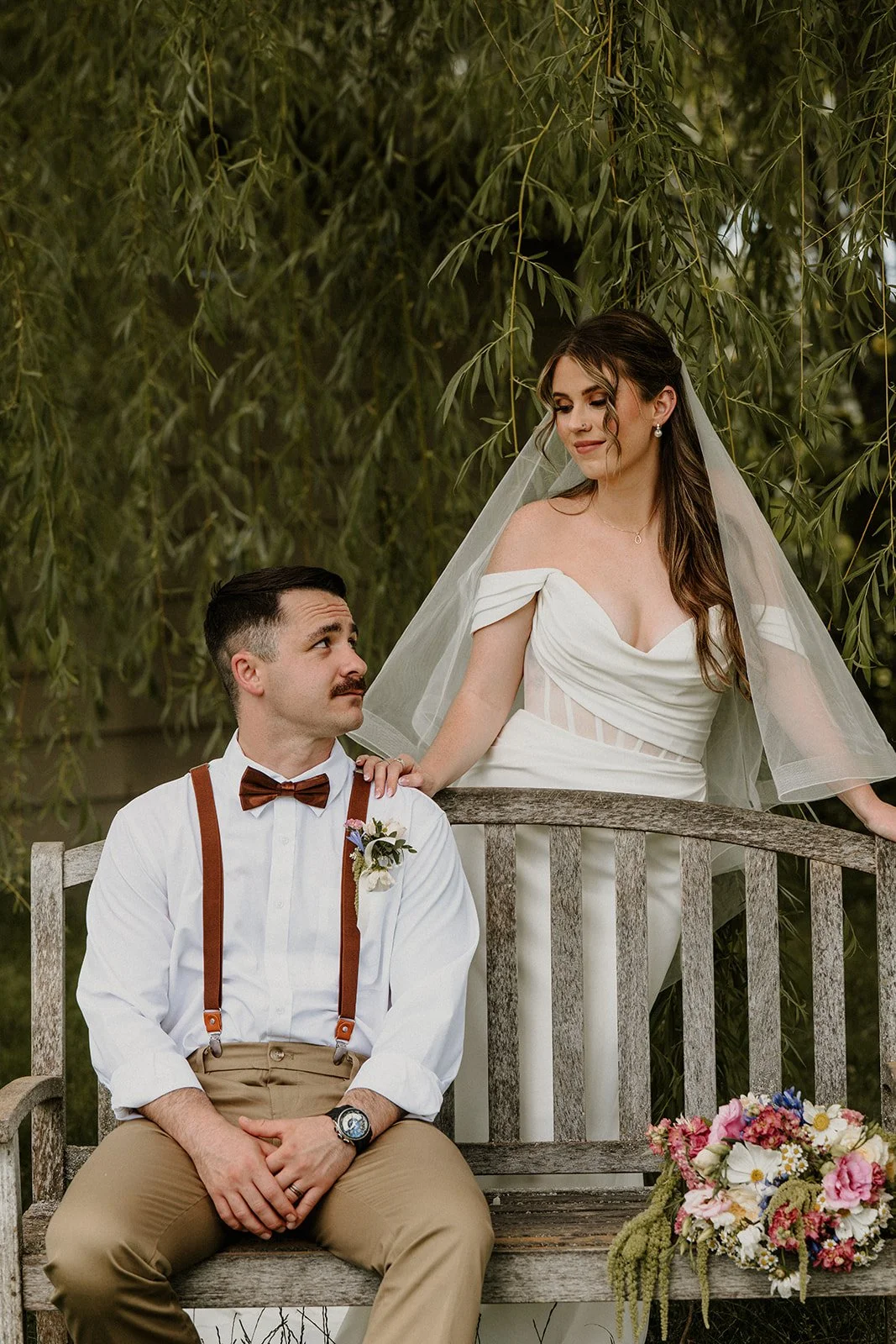Wedding day at Diamond B Weddings in Kalispell