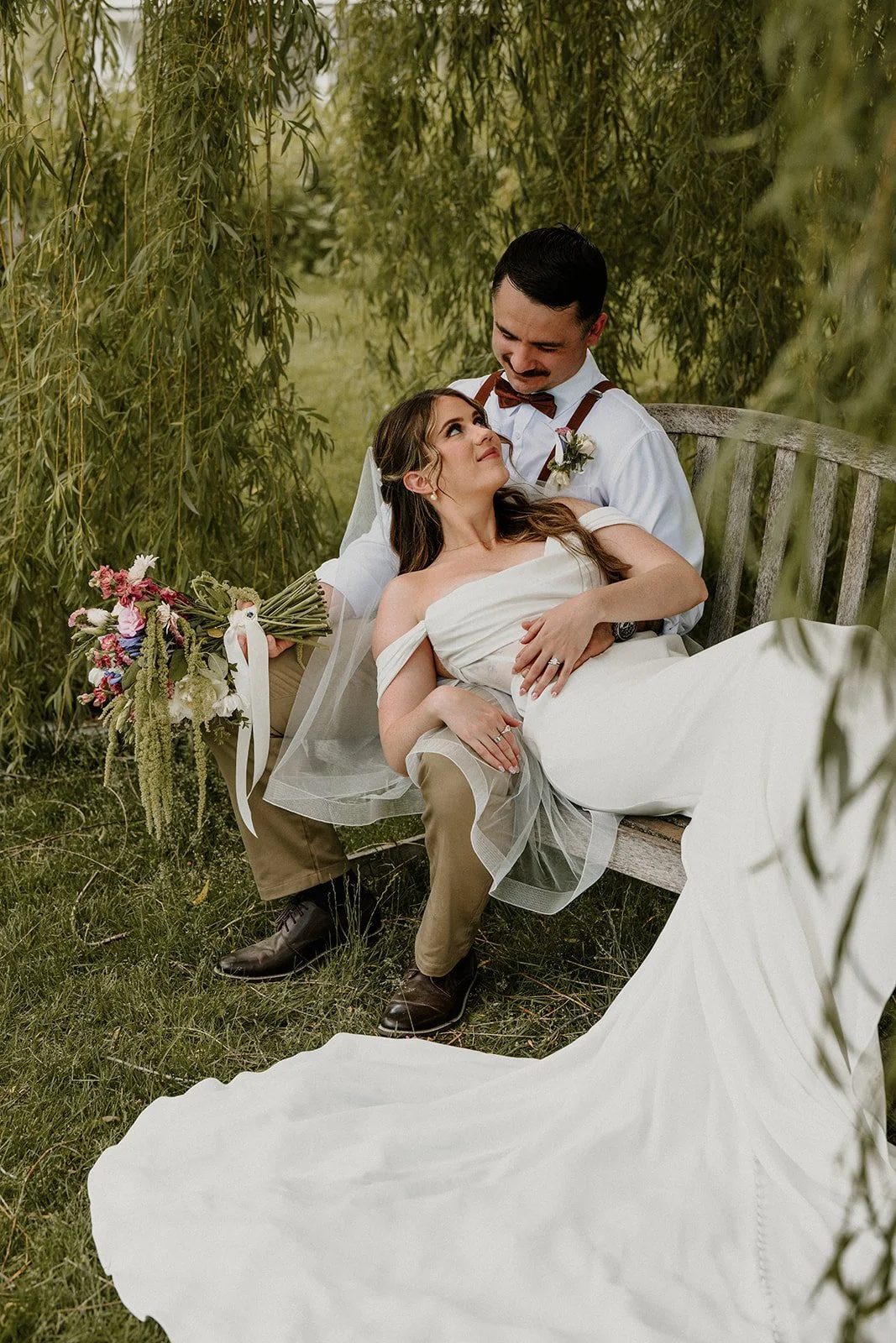 Amaia and Nick's Montana wedding