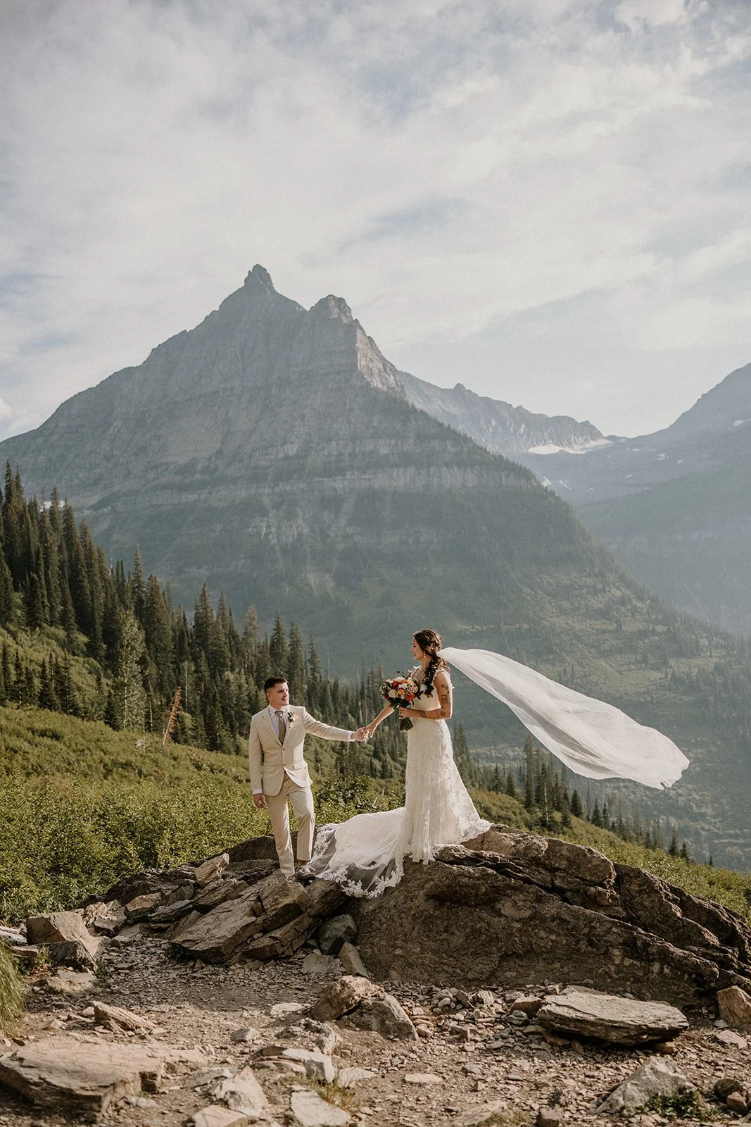 Glacier National Park portrait session