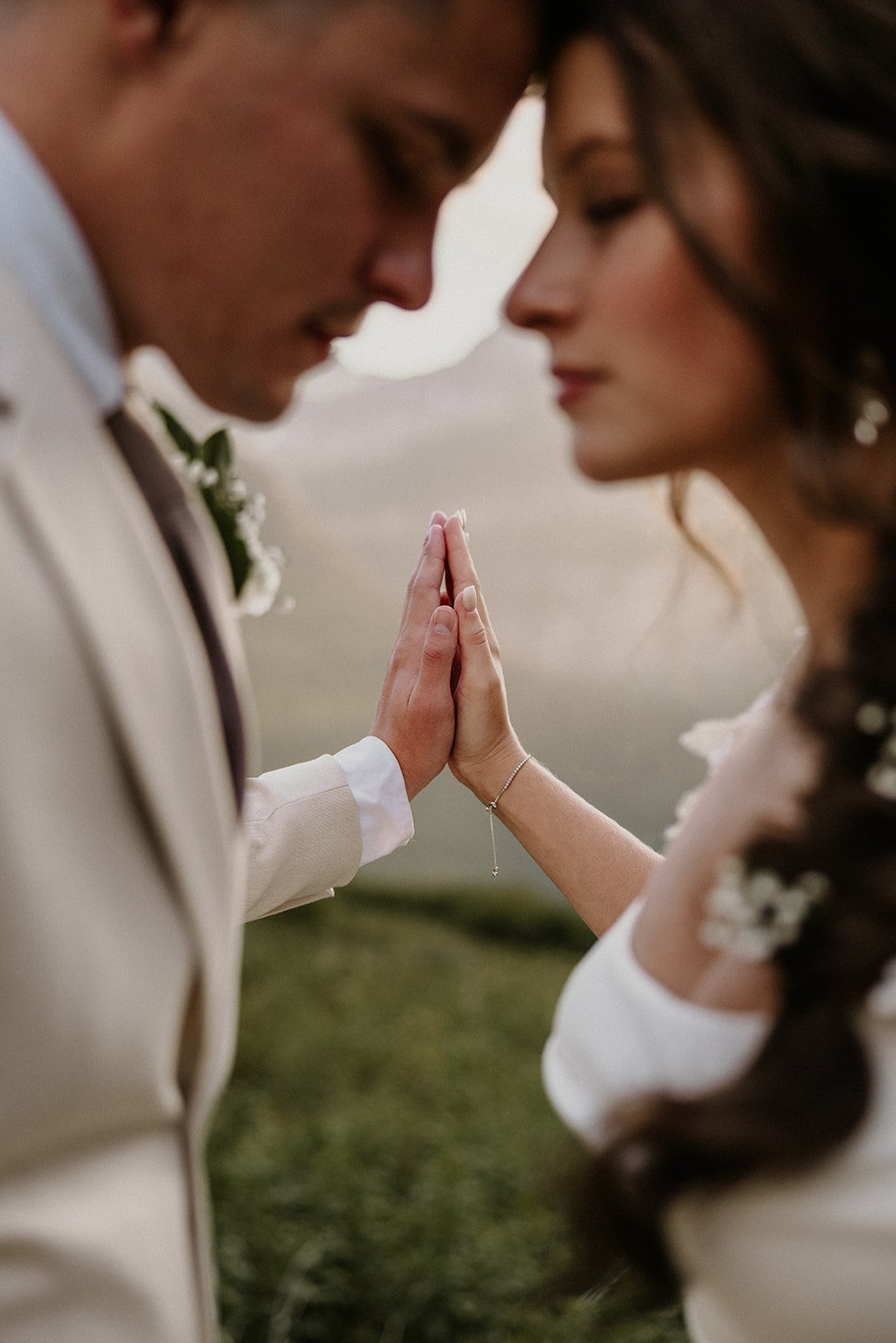 Glacier elopement portrait by Stan Todorov