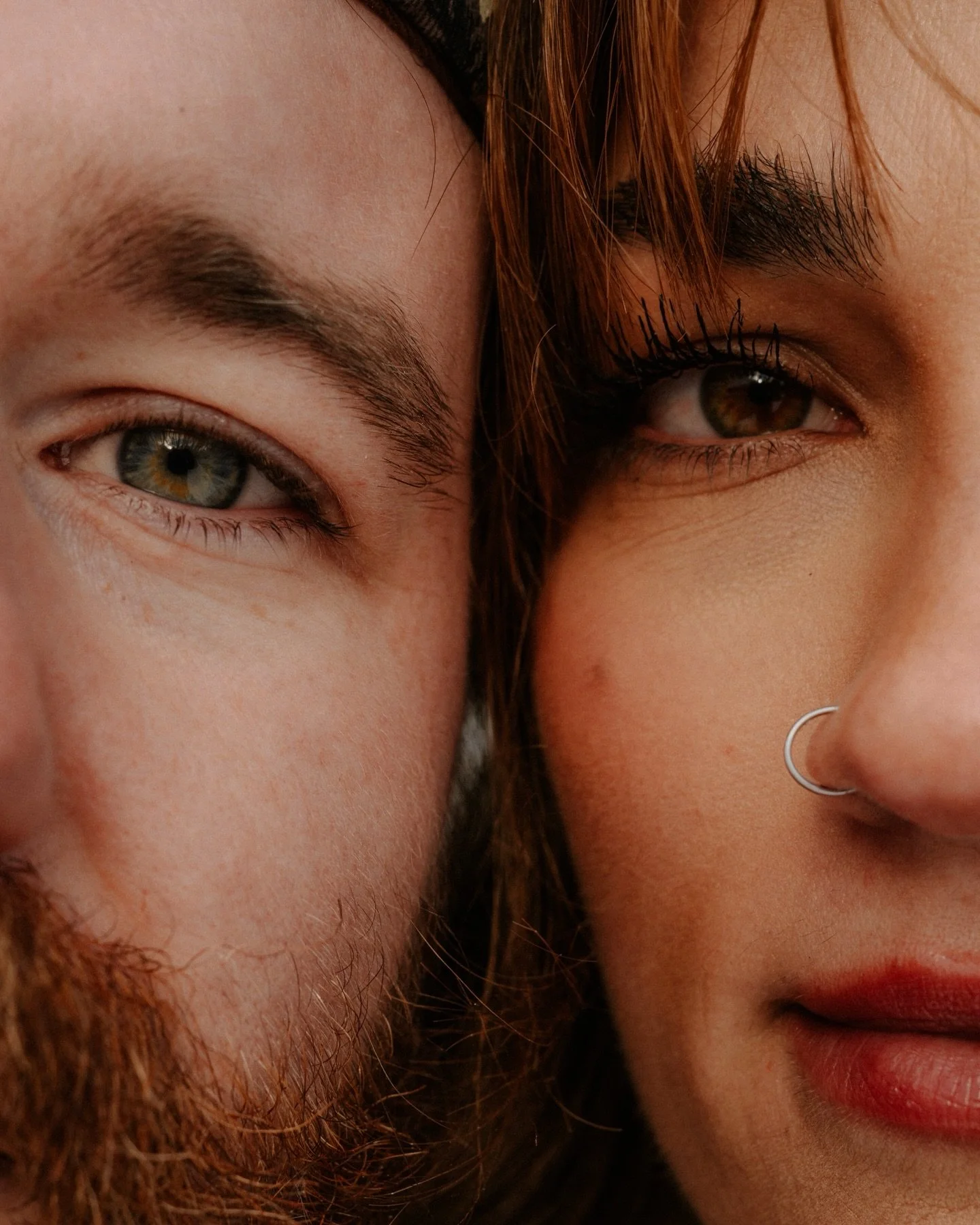 Courtney &amp; Kaden in snowy Glacier Park ❄️