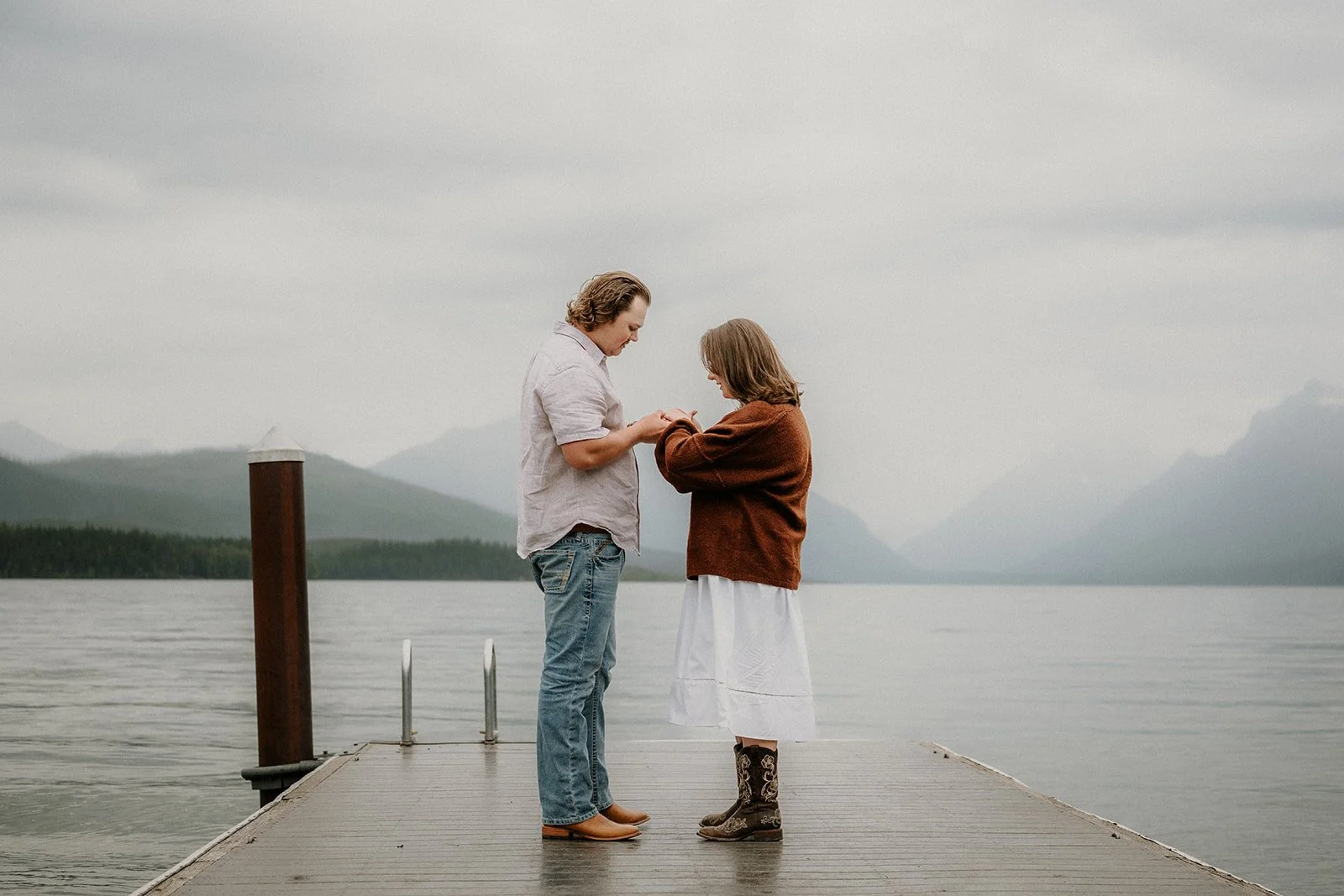 Lake McDonald Surprise Proposal | Glacier National Park
