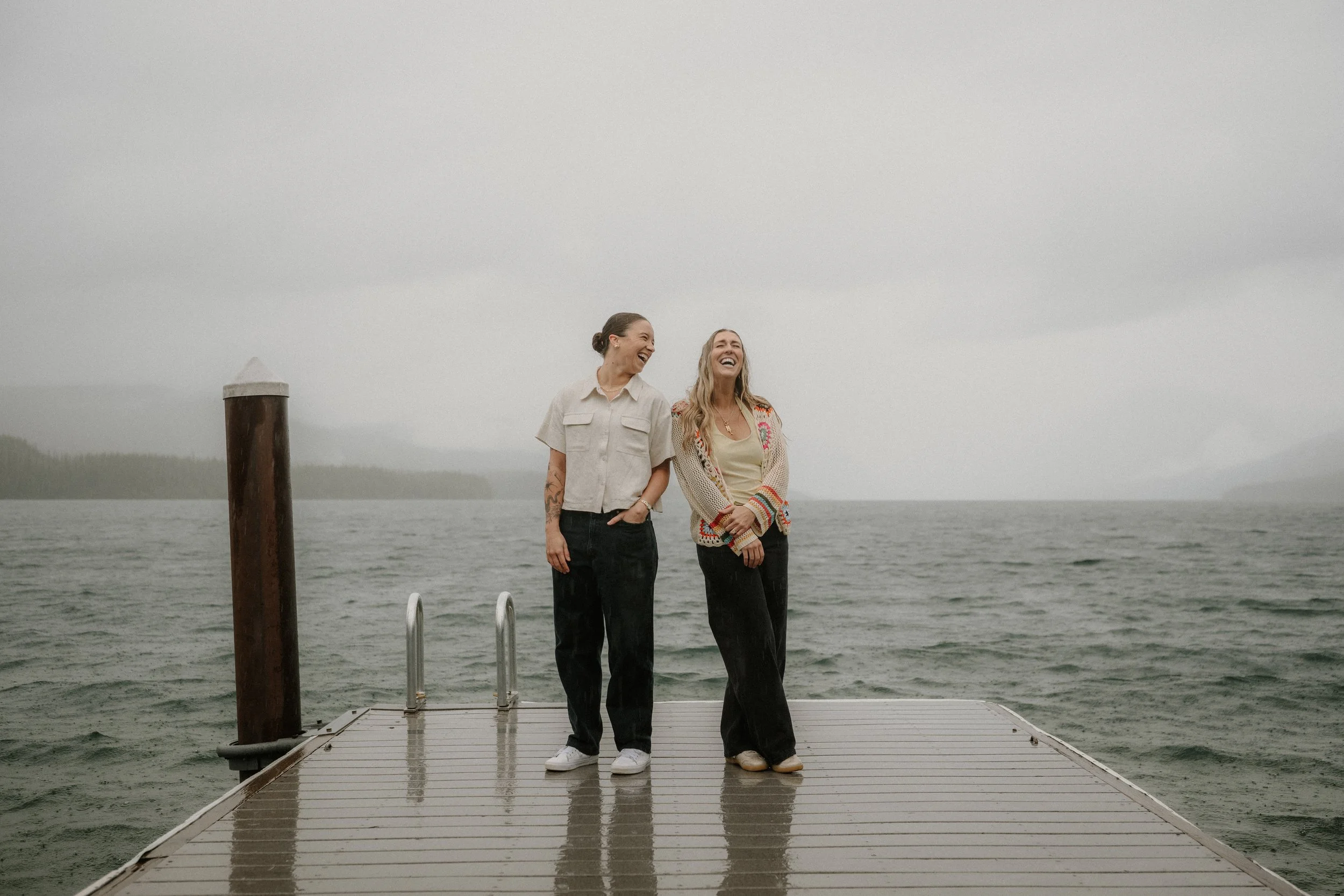 Pride Month Surprise Proposal at Lake McDonald | Glacier National Park