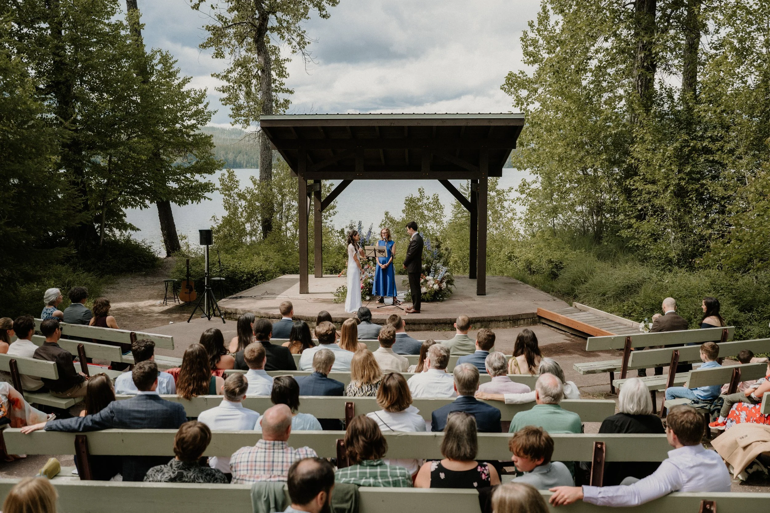 Apgar Amphitheater Wedding Guide: The Glacier Ceremony Spot That Lets You Bring Everyone