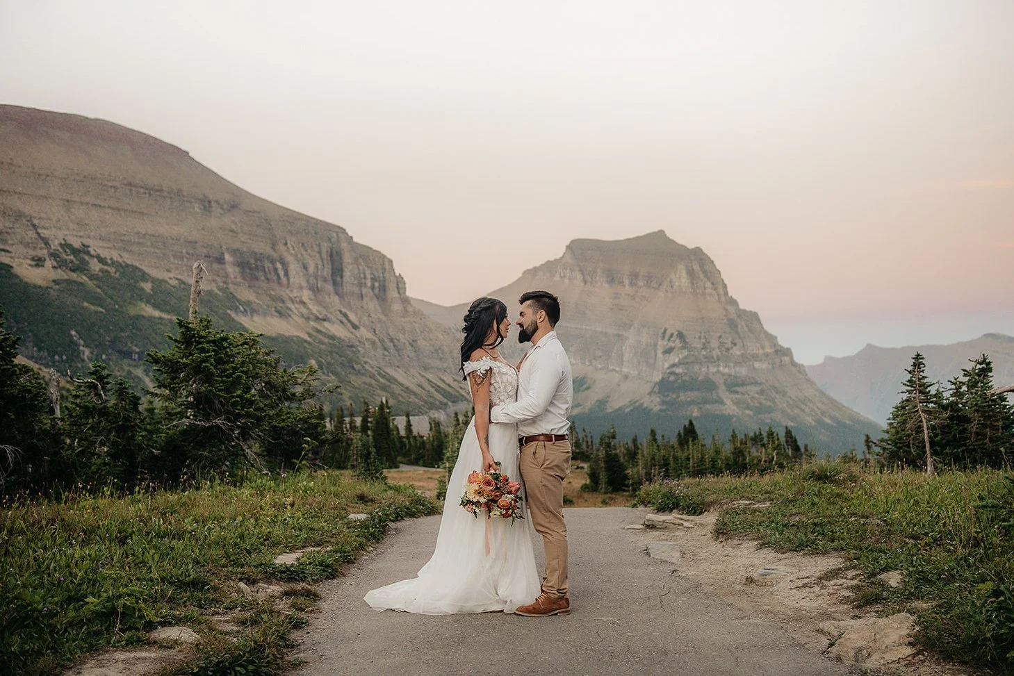 Logan Pass Elopement Photos: Where to Hold the Ceremony and How to Plan the Day