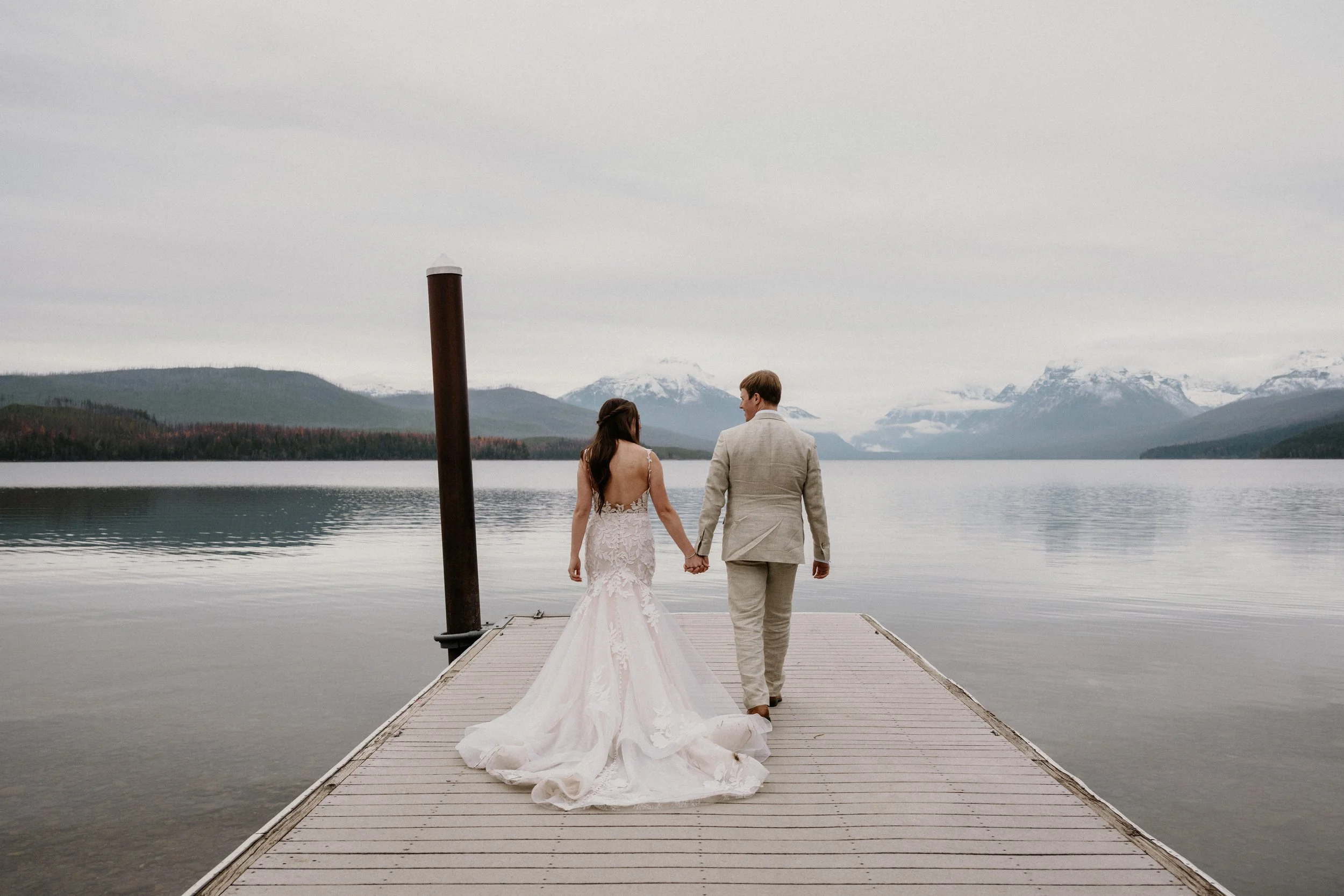 Winter Elopement in Glacier National Park: What's Open, Where to Marry, How to Plan