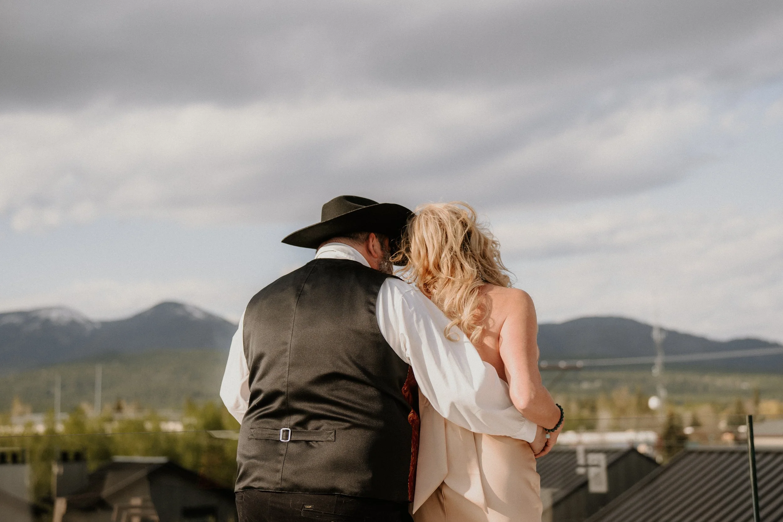 Whitefish Wedding at The Large House Hotel | Lisa &amp; Jimi
