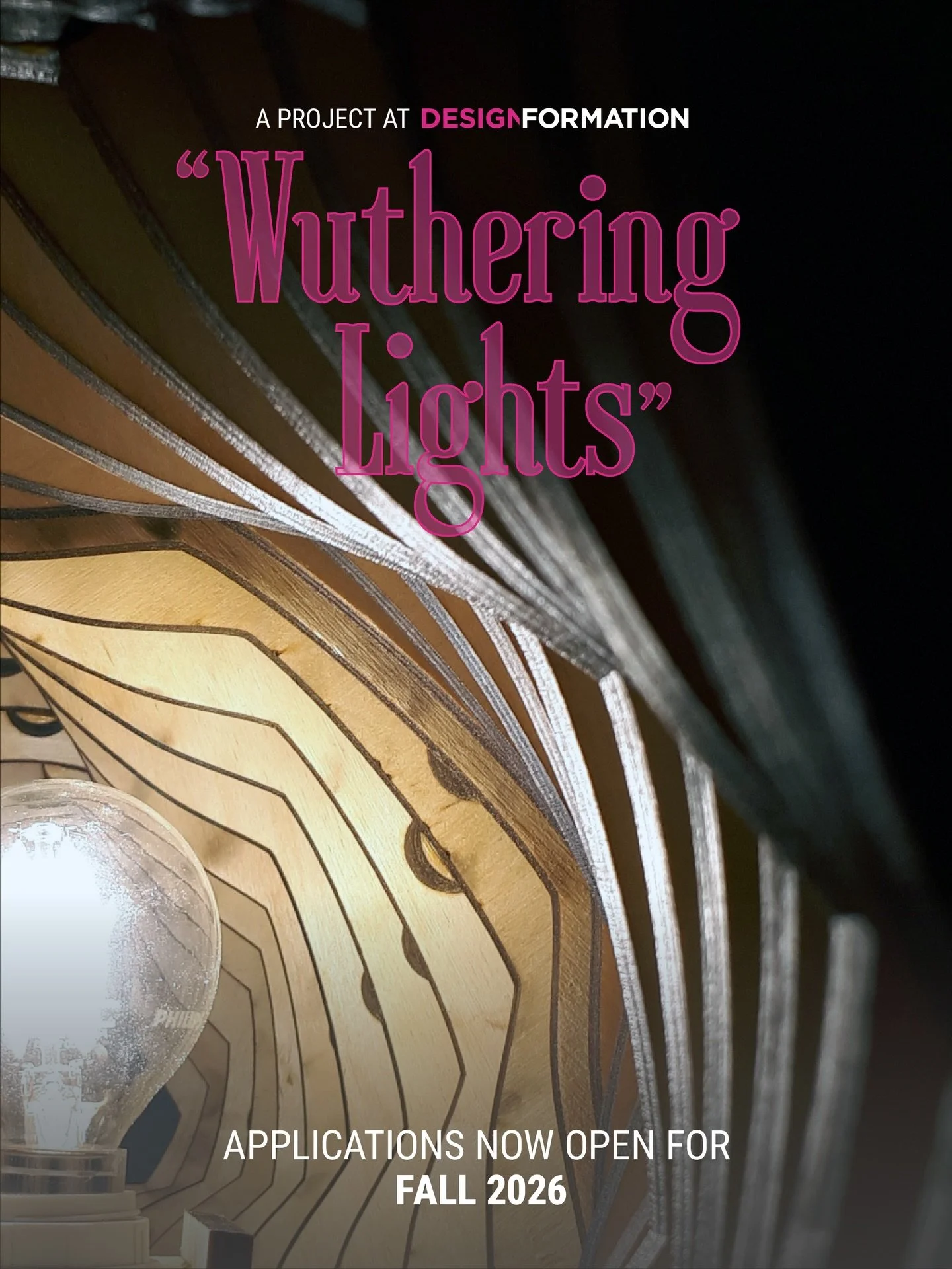 The 💡Luminous Object Project💡 (aka Wuthering Lights) is a forever favourite project for Design Formation students and faculty. Students are asked to create a luminous object and work through their vision from sketch books and concepts right through