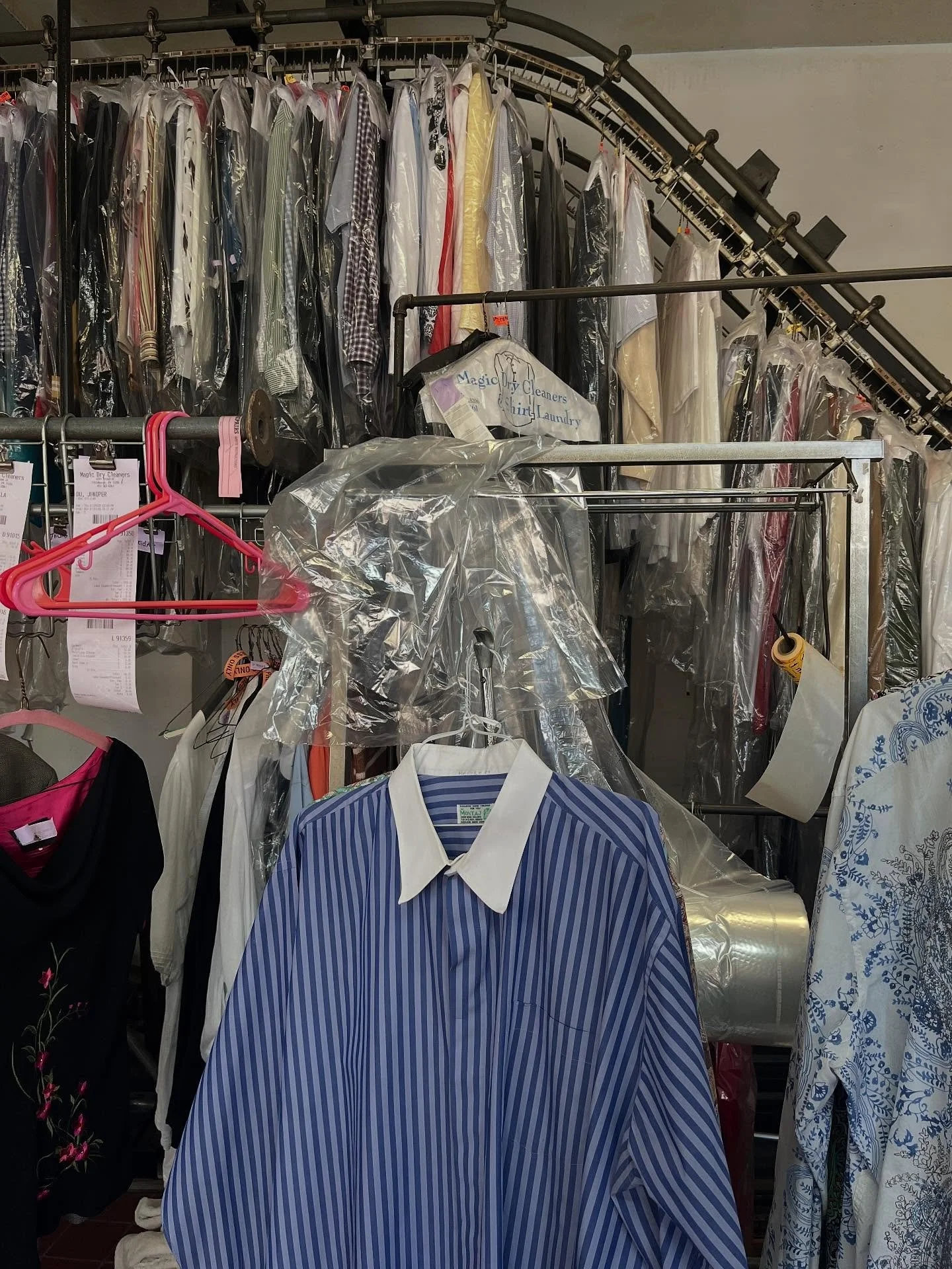 We&rsquo;re at Magic for our first full week! Starting tomorrow/ Thursday, our schedule is Thursdays + Fridays 8am- 2pm and Saturdays 9am- 2pm. Bring your mending pile! Bring your dry cleaning! We&rsquo;ve been getting some questions, here are some a