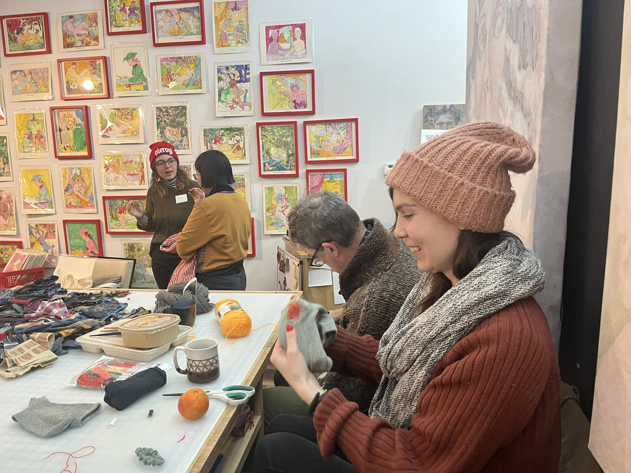 Mend + Meal Potluck with Otto Finn