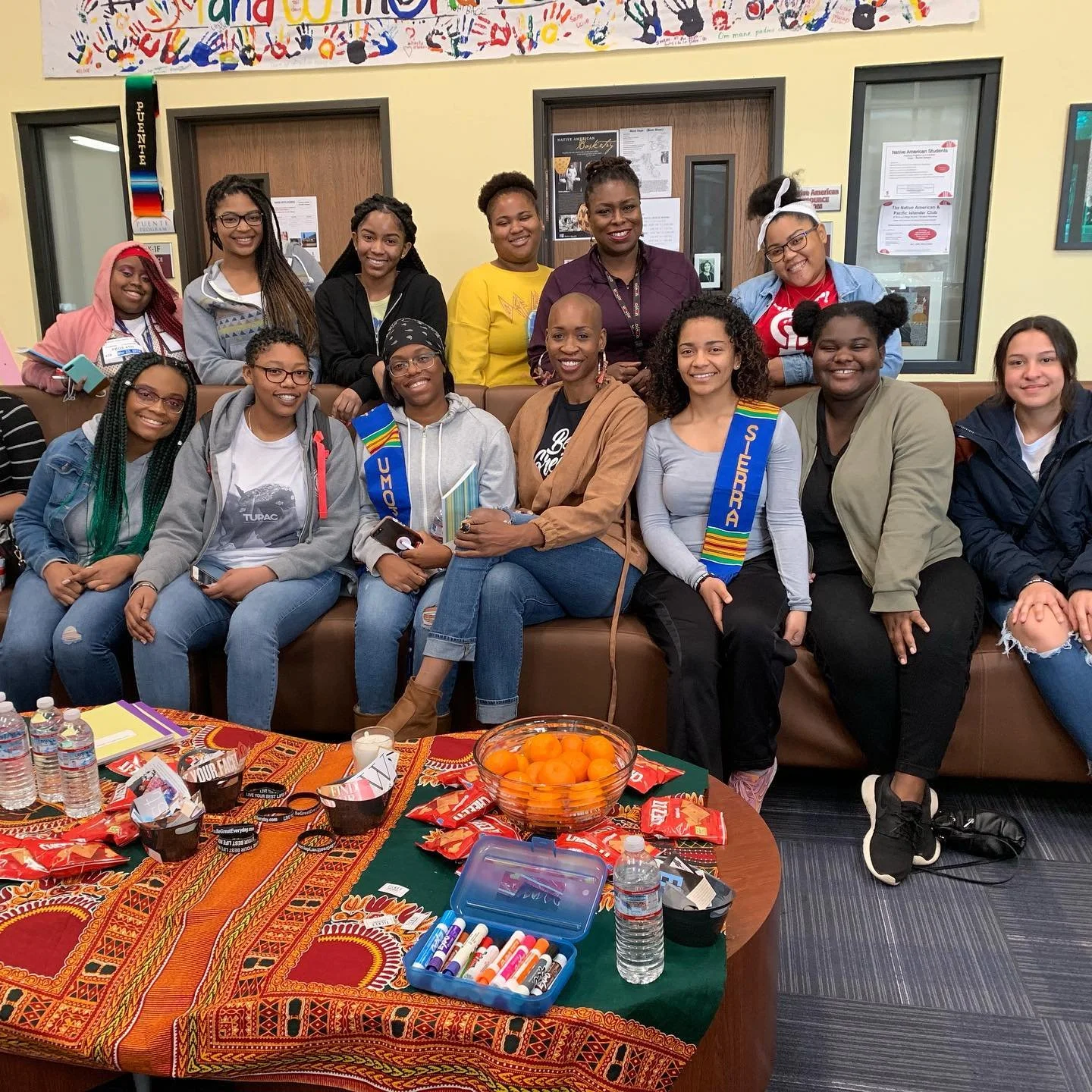 #womencrushwednesdays .
.

The ladies of the Umoja Scholars Program at @sierra.college are doing their work! Last spring, our Founder and CEO, Transformational Life Coach, @allahmibasheer hosted and moderated a women&rsquo;s empowerment workshop seri