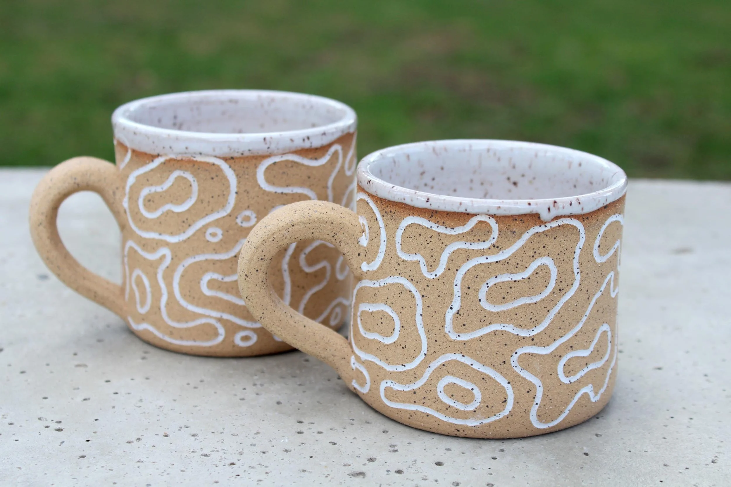 Cafe Ole Topographical Mugs