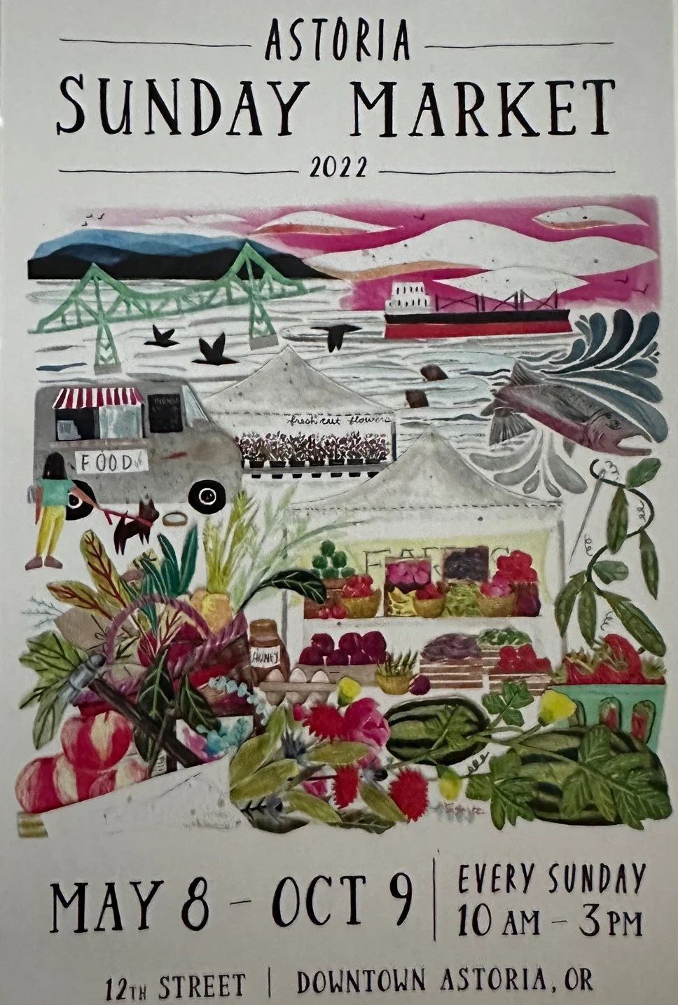 Astoria Farmers Market — Driftwood Pottery pnw