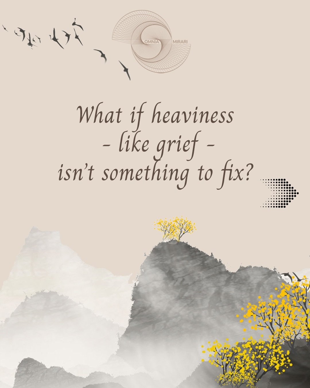 🔹Before we elevate our frequency on the path of D&yen;ing Awake, we must first come into balance.🔸

If you are feeling heavy from loss or the quiet weight of life, join me for a free / donation based live guided practice to balance emotional energy