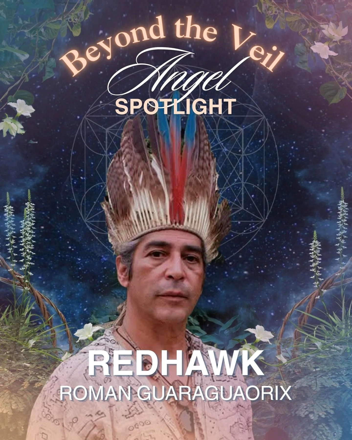 🪶Redhawk Angel Spotlight🪶

An artist, storyteller, musician, and Kacike (chief) of Maisiti Yukayeke Ta&iacute;no. Redhawk is a respected spiritual leader, who guides Vision Quests, Sweat Lodges, and Ta&iacute;no ceremonies, holding space for deep h