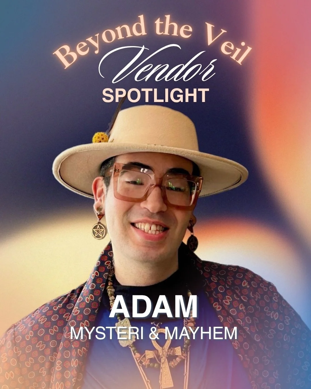 ✨BTV Vendor Spotlight✨

Adam is a clairaudient &amp; clairsentient oracle reader. 

Drawing from their Slavic and Central Asian roots, they use multiple oracle decks&mdash;often in sets of three, six, nine, or all twelve&mdash;to uncover the messages