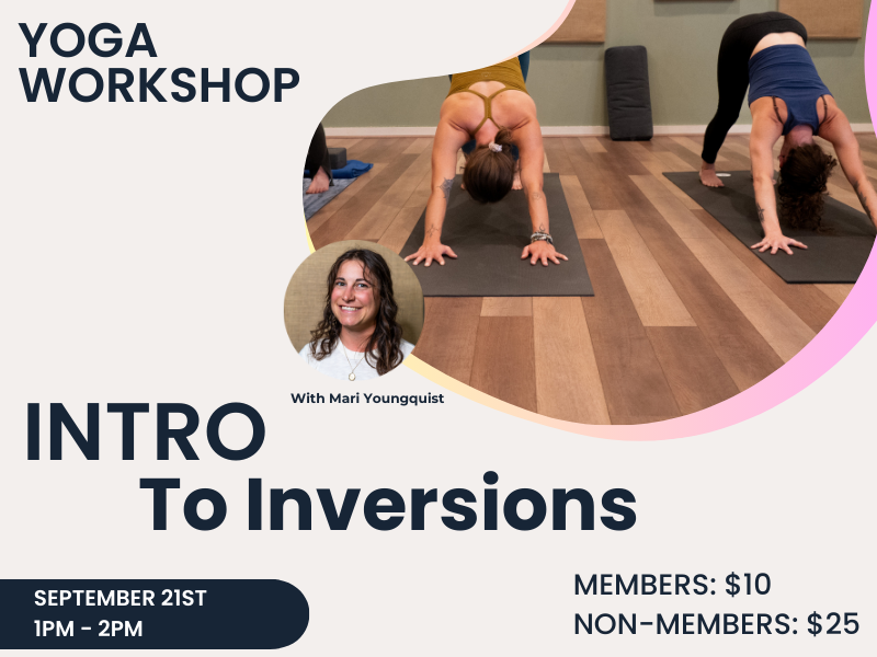 Intro To Inversions: A Yoga Workshop — Spire Climbing + Fitness