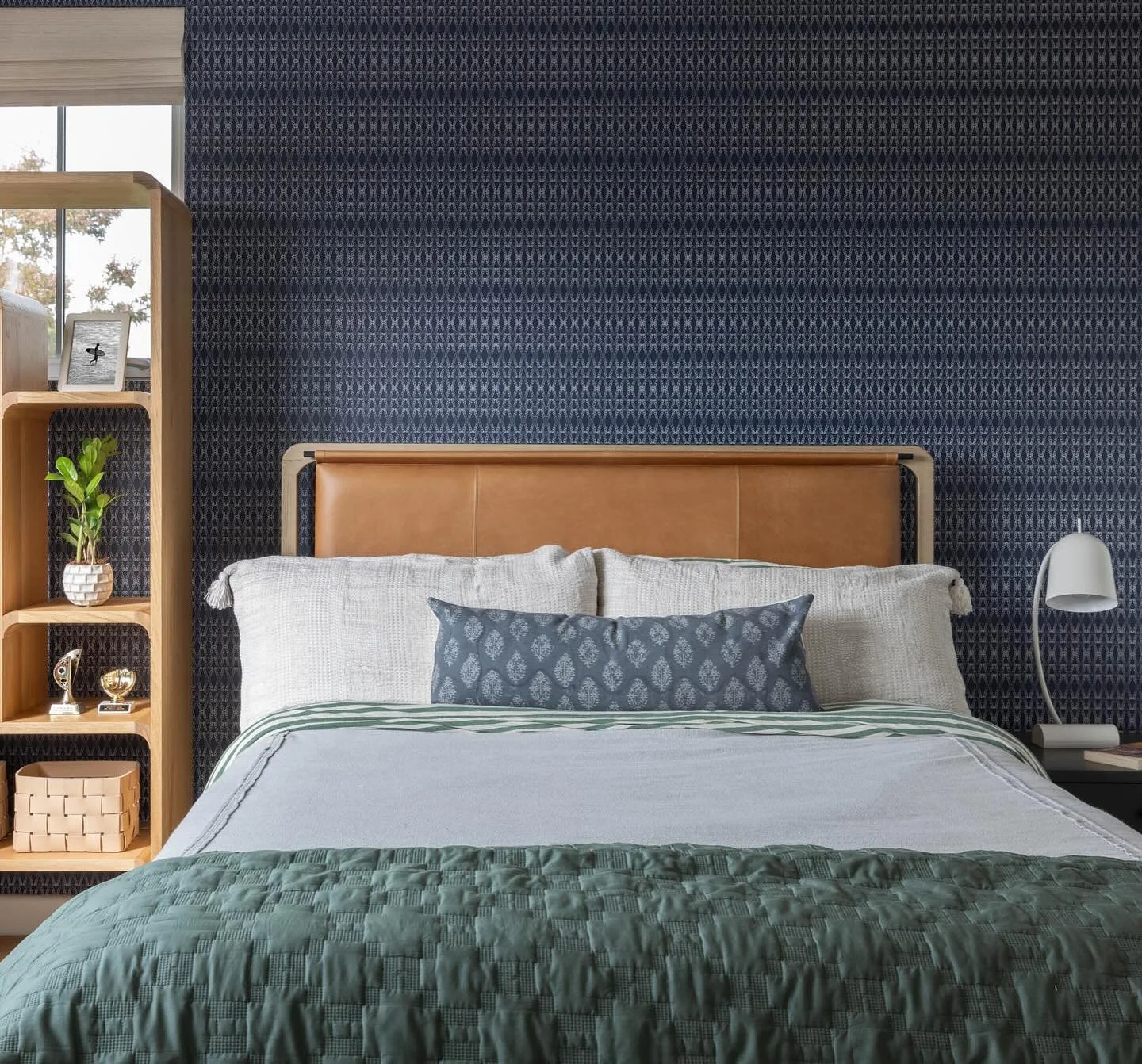 We love sophisticated kid&rsquo;s spaces! ⁠
⁠
Designing for kids doesn&rsquo;t mean compromising on style, it means layering in intention, texture, and timeless elements that grow with them.⁠
⁠
From the cozy, pattern-rich bedroom with a masculine lea
