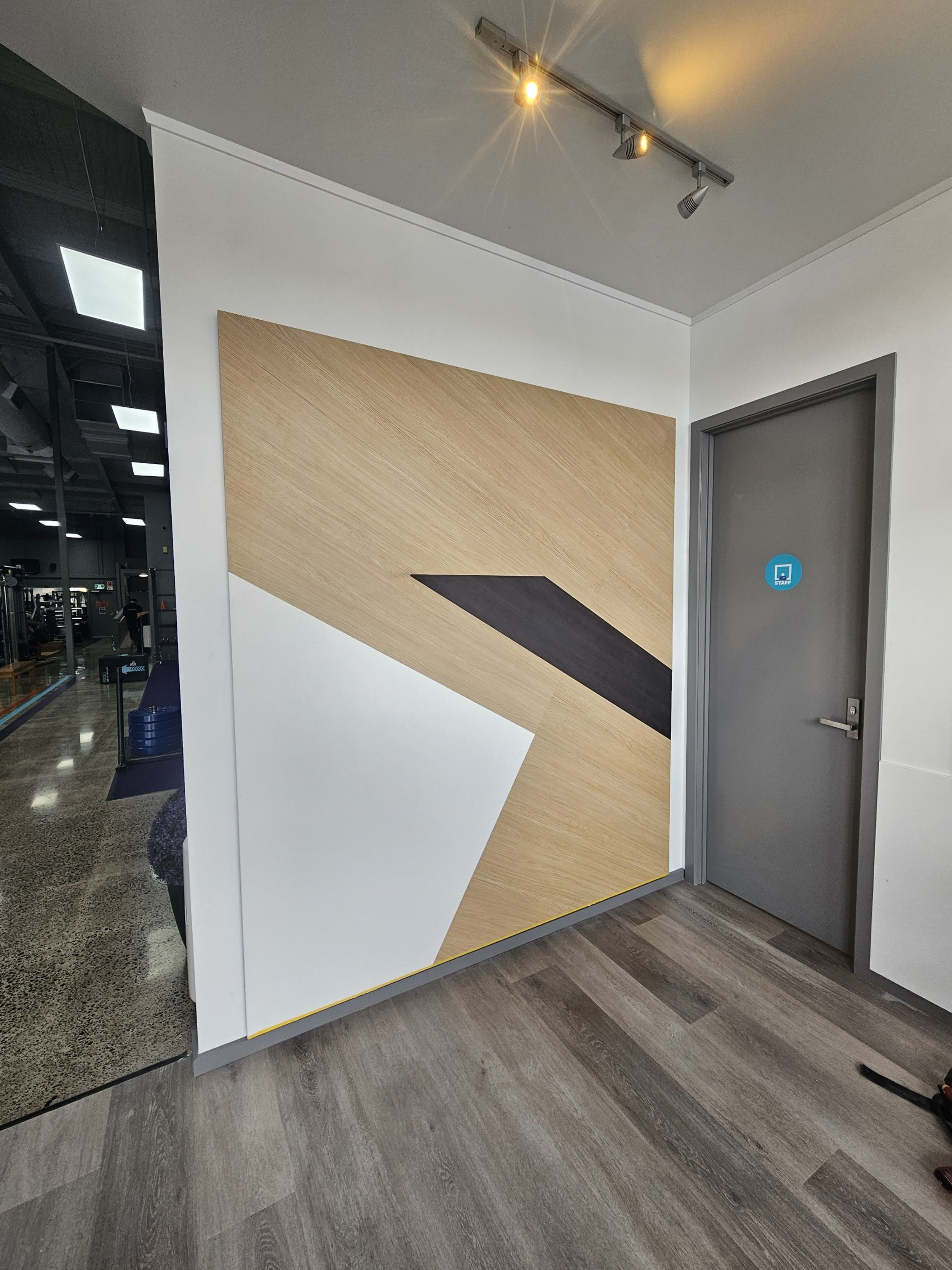 Feature Gym Wall