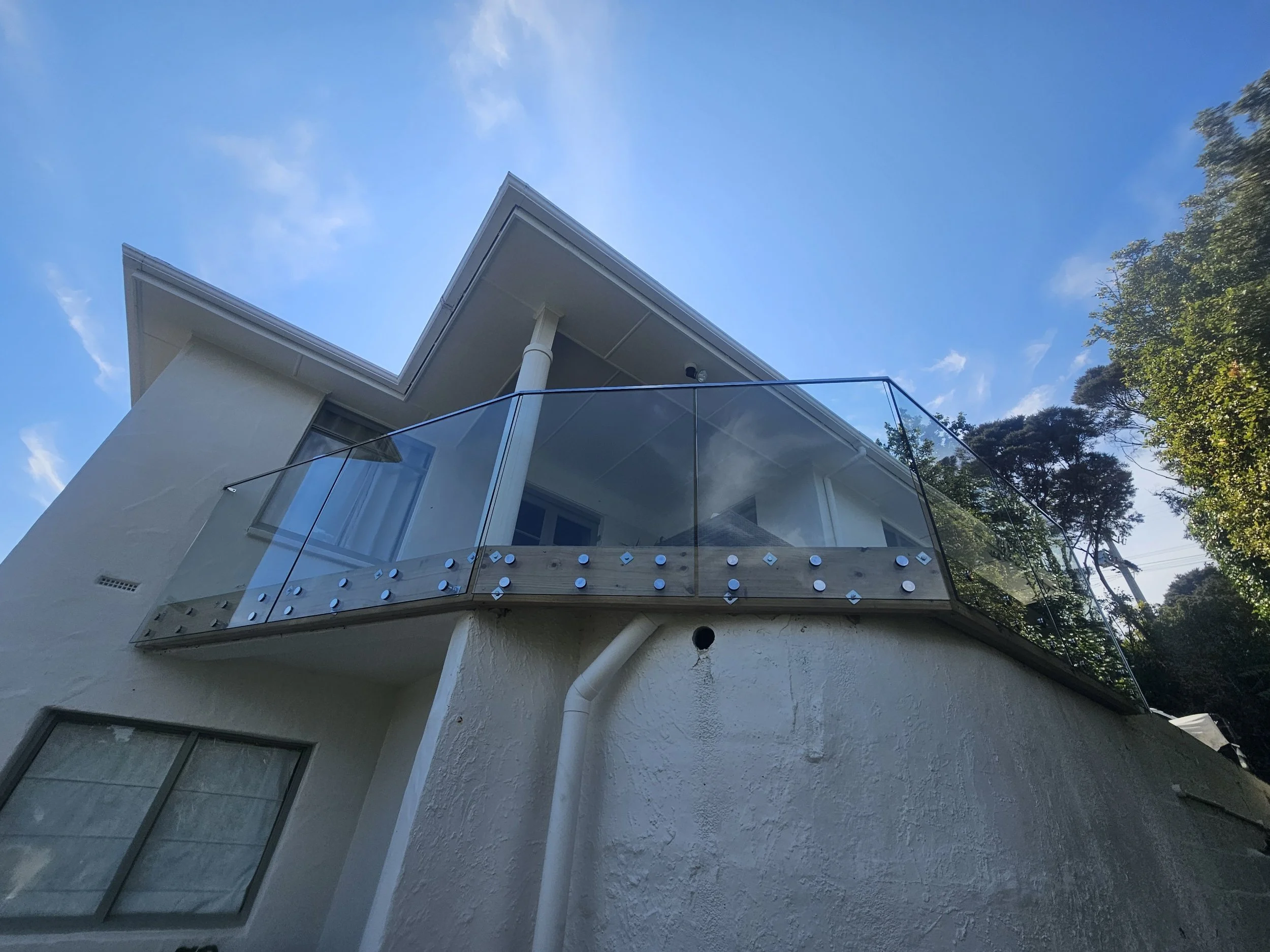 Framed Glass Balustrade