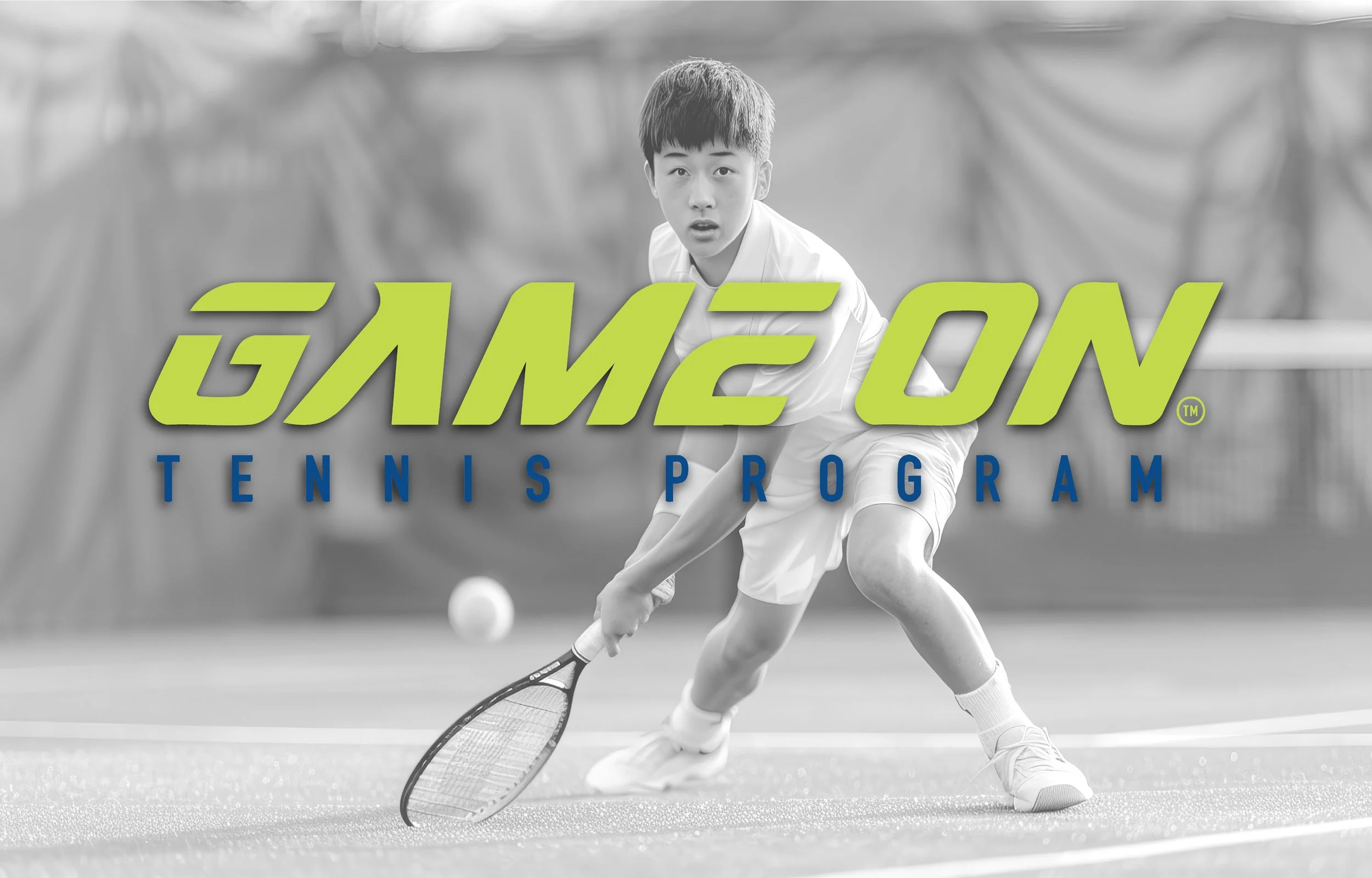 GAME ON Tennis Program Rebrand