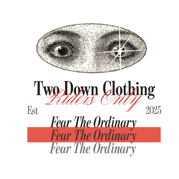 Two Down Clothing hoodie graphic