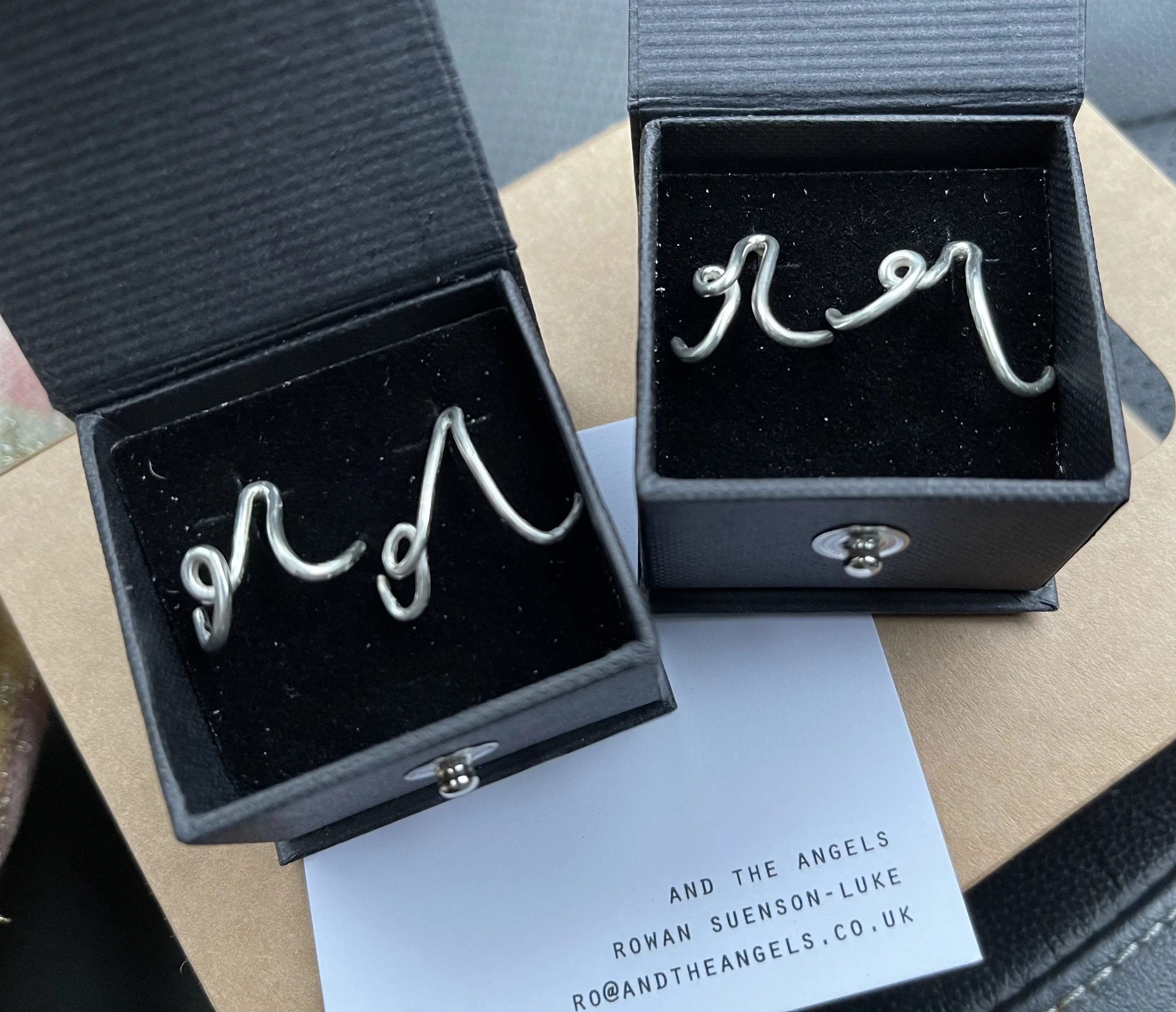 Sterling silver studs made to order