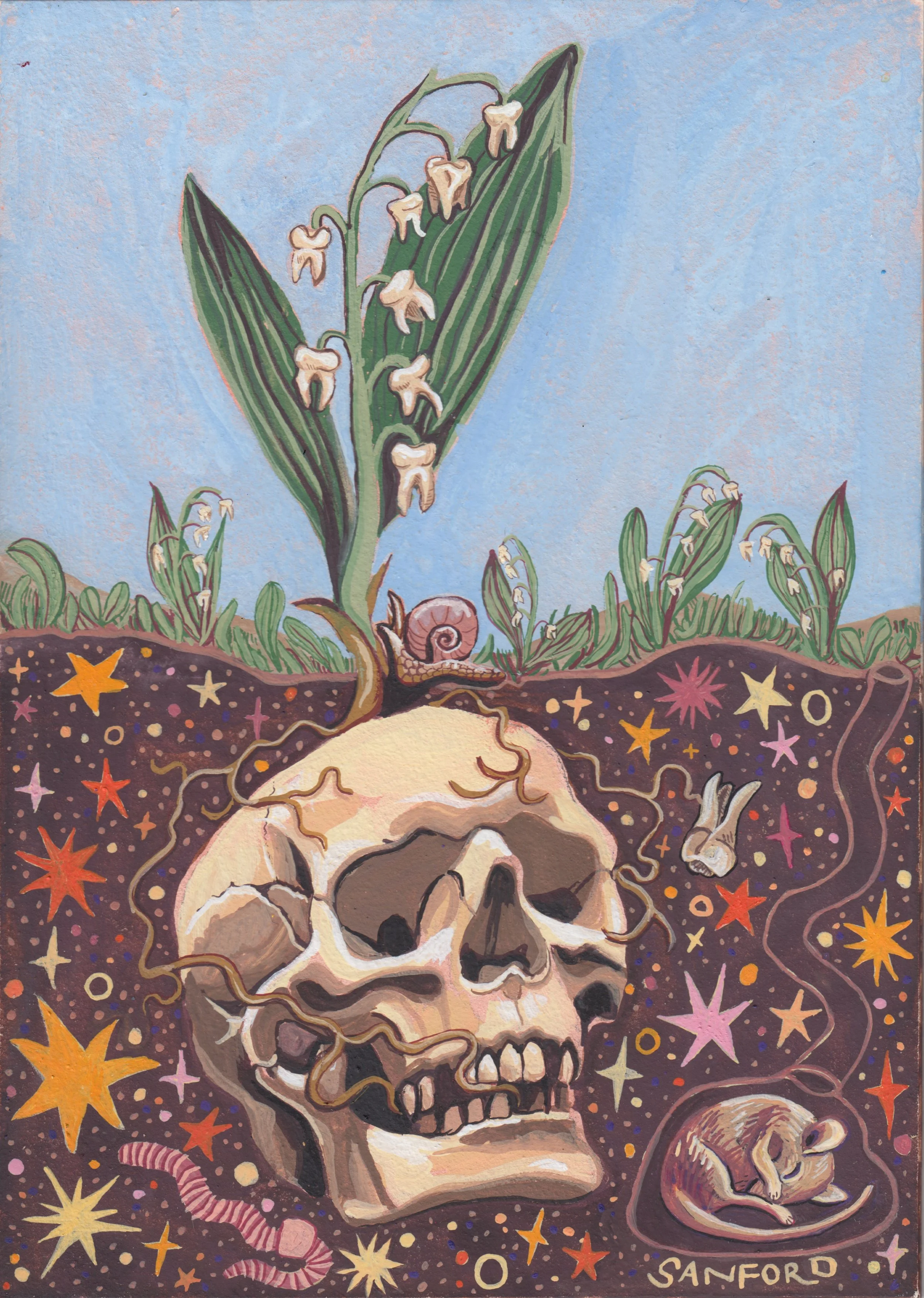 scan - skull, lily of the valley.jpeg
