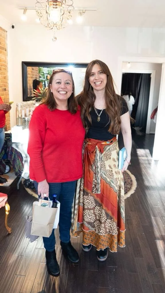 Leah Lattus with client at client aPPRECIATION NIGHT 2026