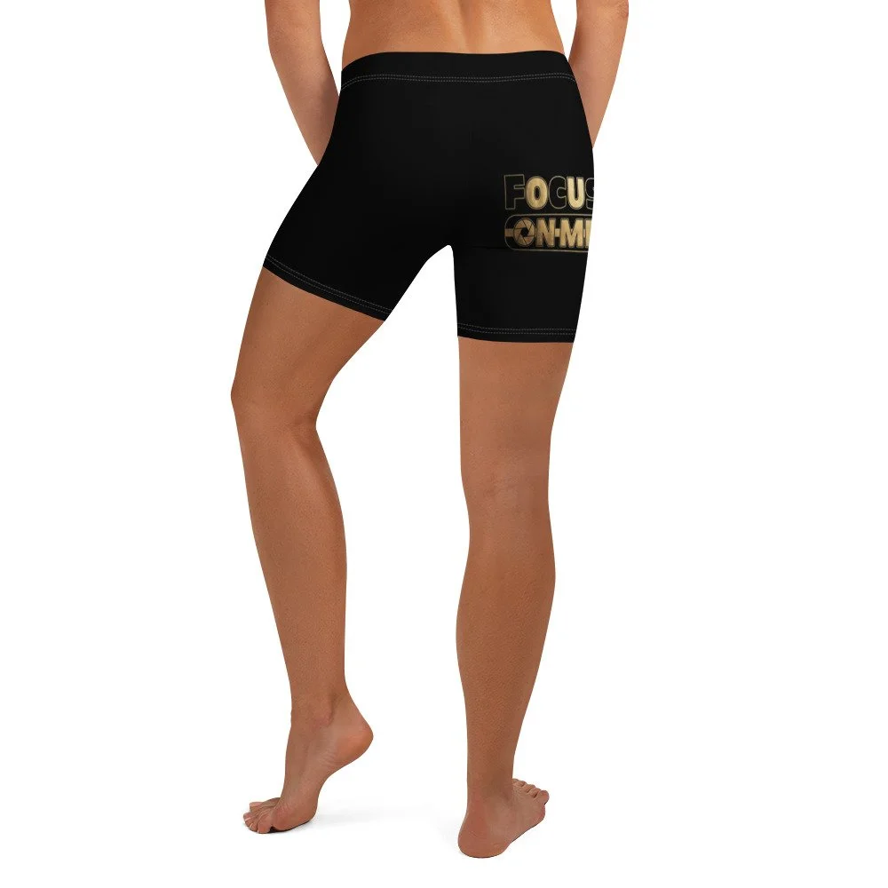 FOCUS ON ME SHORTS (BLACK)