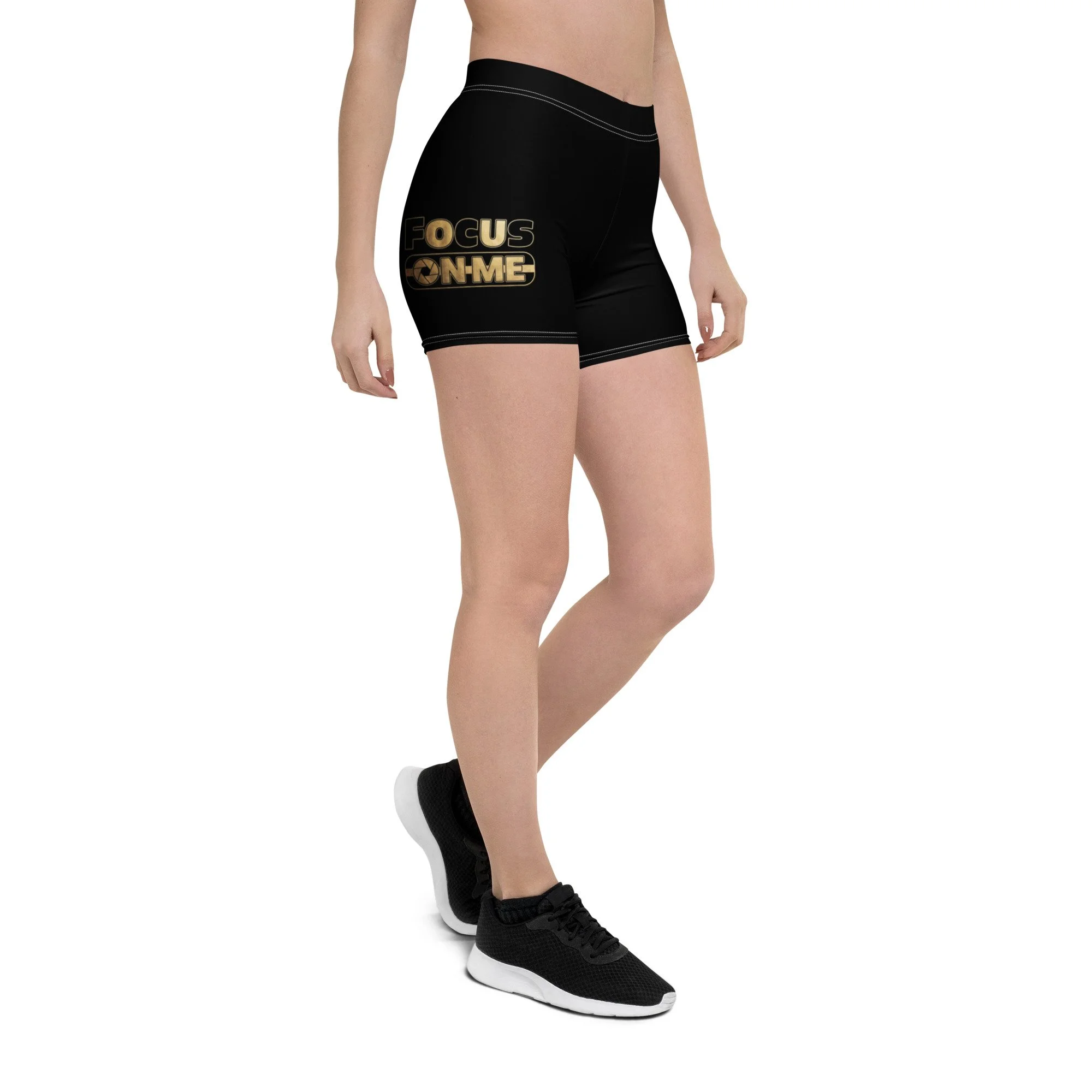 FOCUS ON ME SHORTS (BLACK)