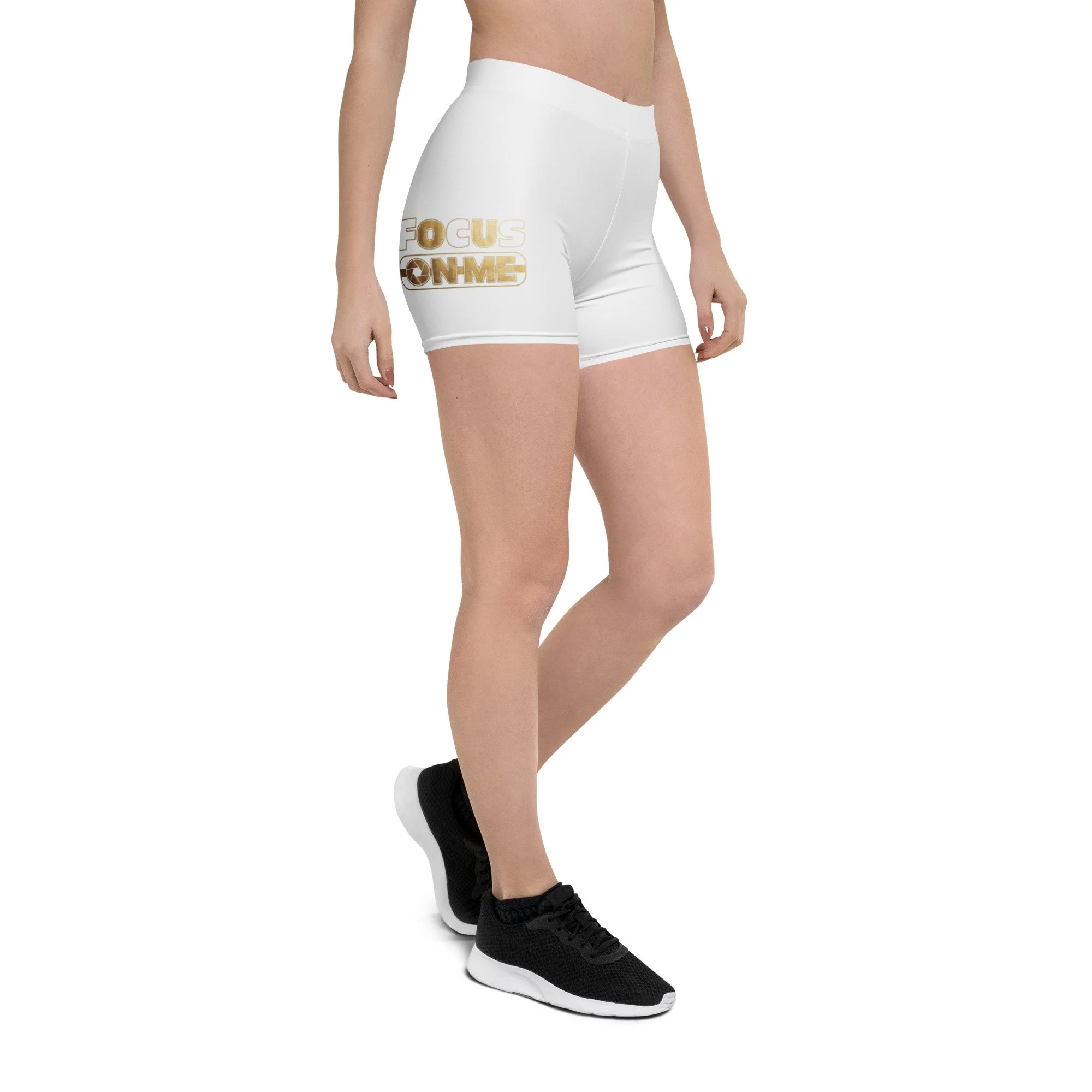 FOCUS ON ME SHORTS (WHITE)