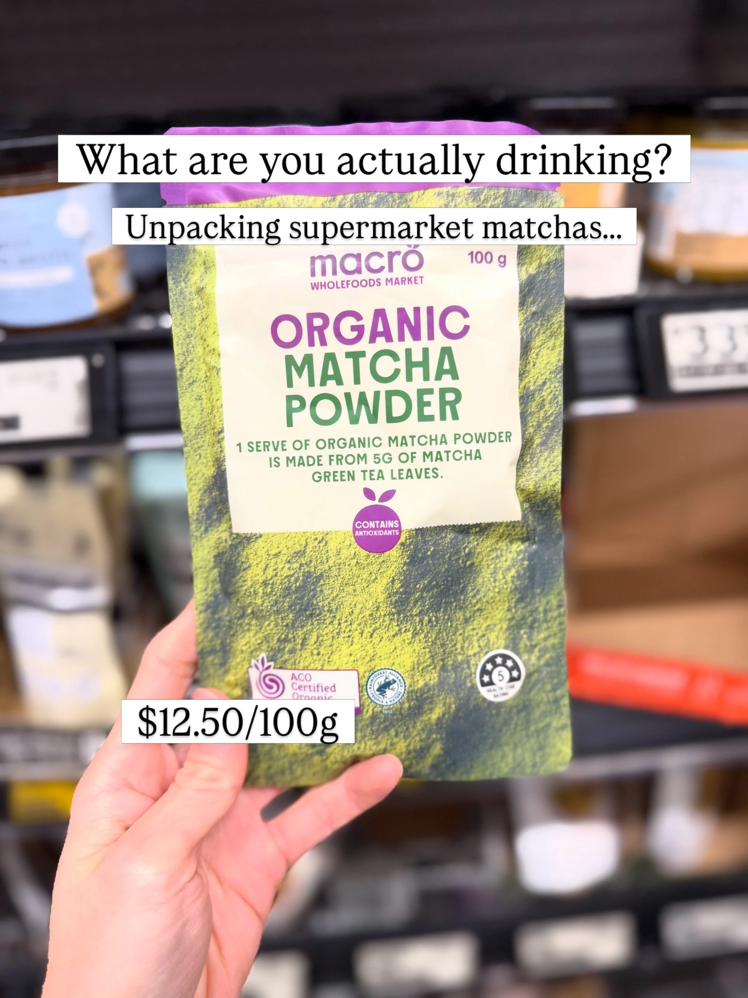 It suddenly seems like matcha is everywhere&hellip; including the supermarket shelves (although it hasn&rsquo;t quite hit Aldi 👀). What are you actually paying for though?
 &bull; If sugar is the main ingredient, you&rsquo;re better off buying pure 
