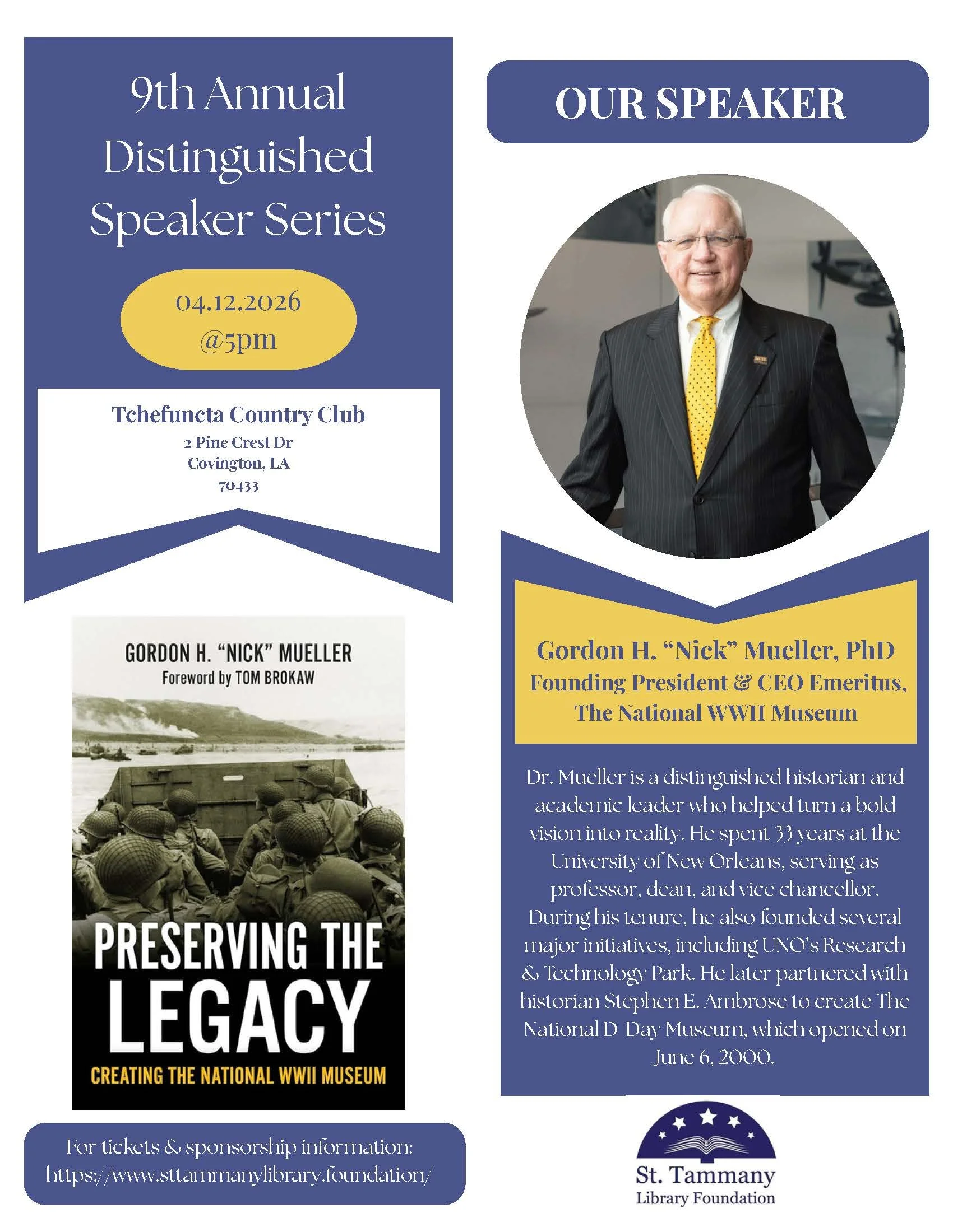 PRESENTING SPONSOR - $3000.00