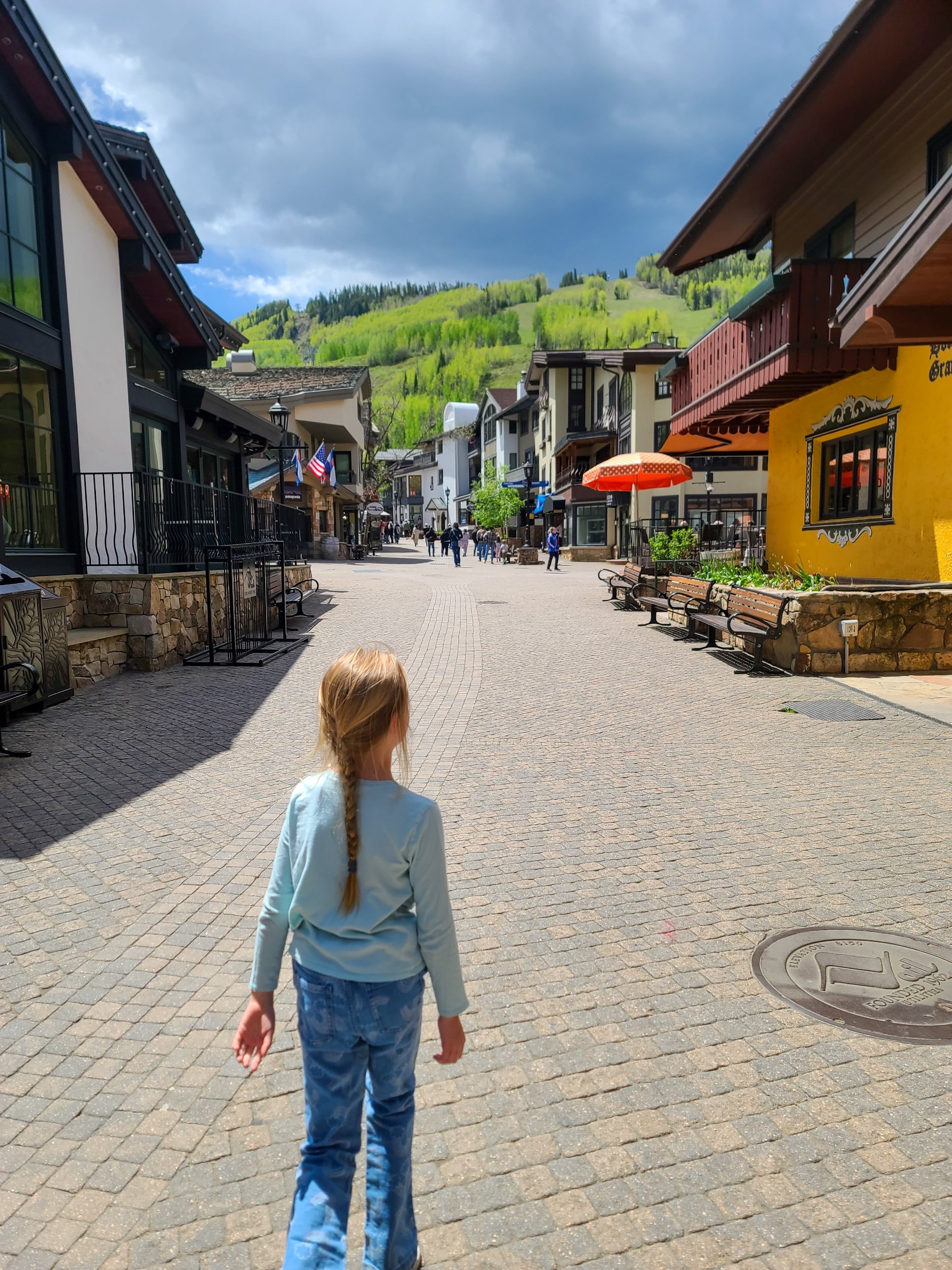 Vail Village Walkway Vail Colorado