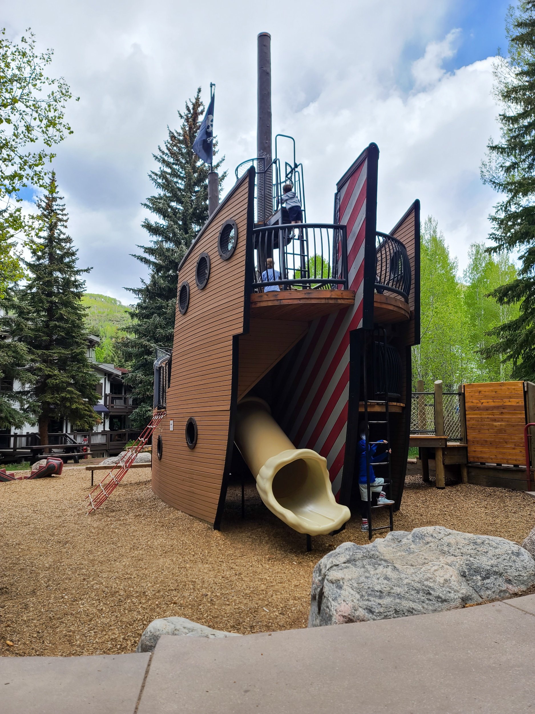 Pirate Park Playground Vail Colorado